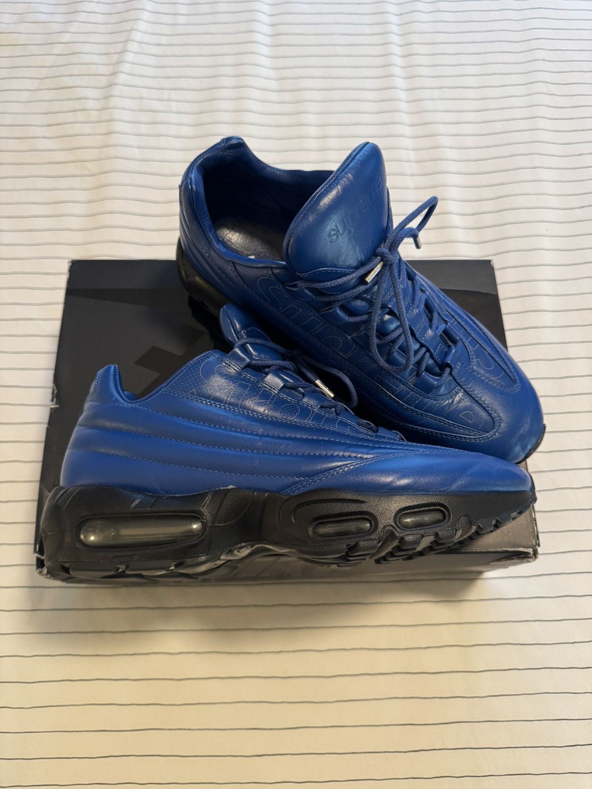 Nike air max 95 LUX Supreme Blue size