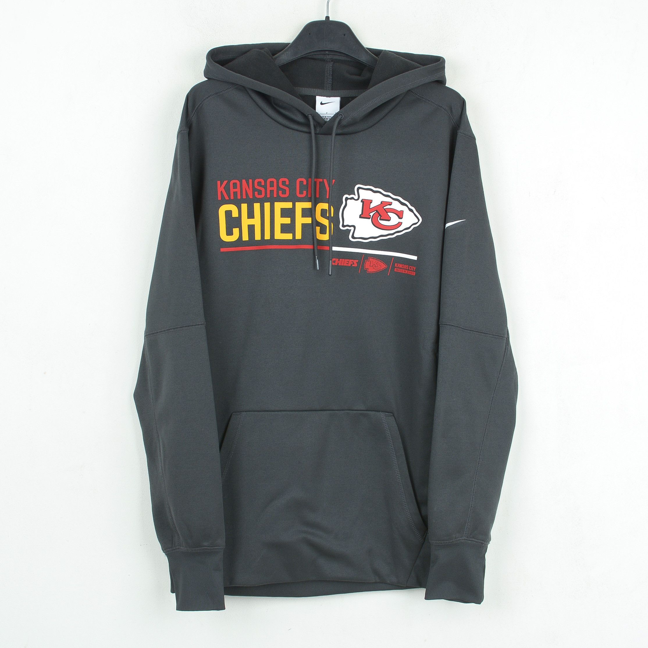 NFL × Nike Kansas City Chiefs Men M Football Hoodie Jumper Pullover Top Size US M / EU 48-50 / 2 - 1 Thumbnail
