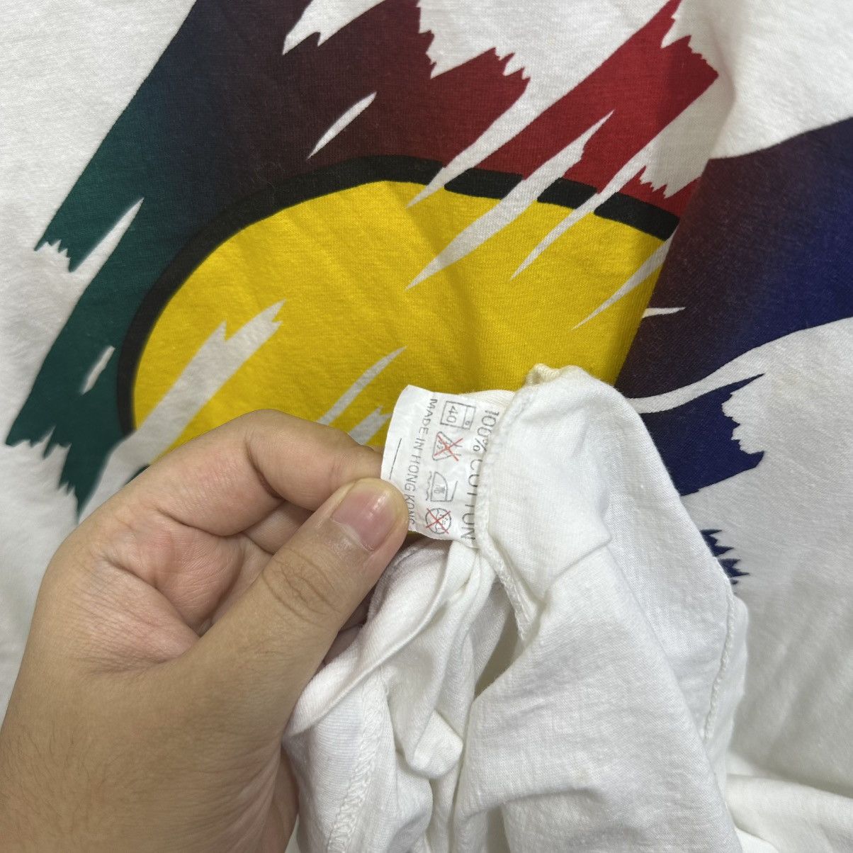 Other × Vintage Rare Lavena Smiley Tee Size US L / EU 52-54 / 3 - 5 Thumbnail