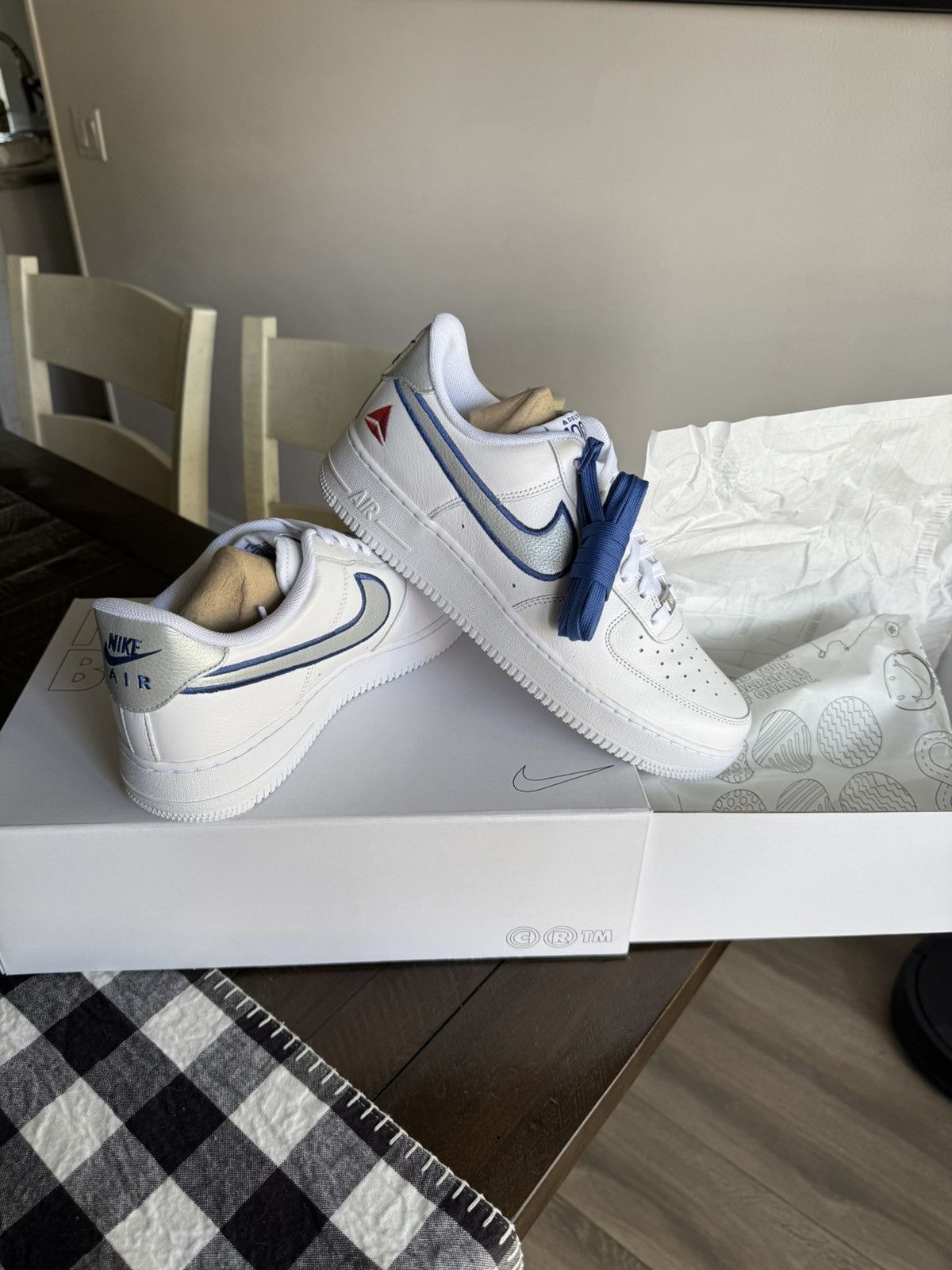 Nike Nike air force 1 x delta 100 Size US 9.5 / EU 42-43 - 7 Thumbnail