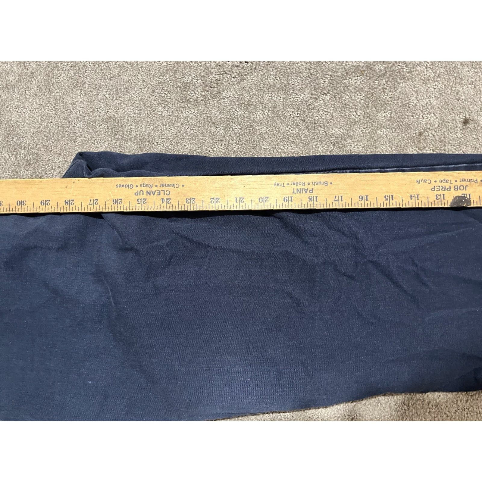 Dockers Dockers Pants Women 4M Solid Navy Blue Cotton Distressed Womens Size 27" / US 4 / IT 40 - 6 Thumbnail