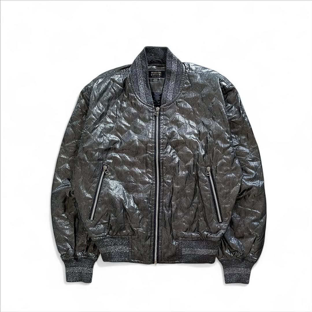 Yoshiyuki Konishi FICCE by Yoshiyuki Konishi Glitter Bomber Jacket Size US M / EU 48-50 / 2 - 2 Thumbnail