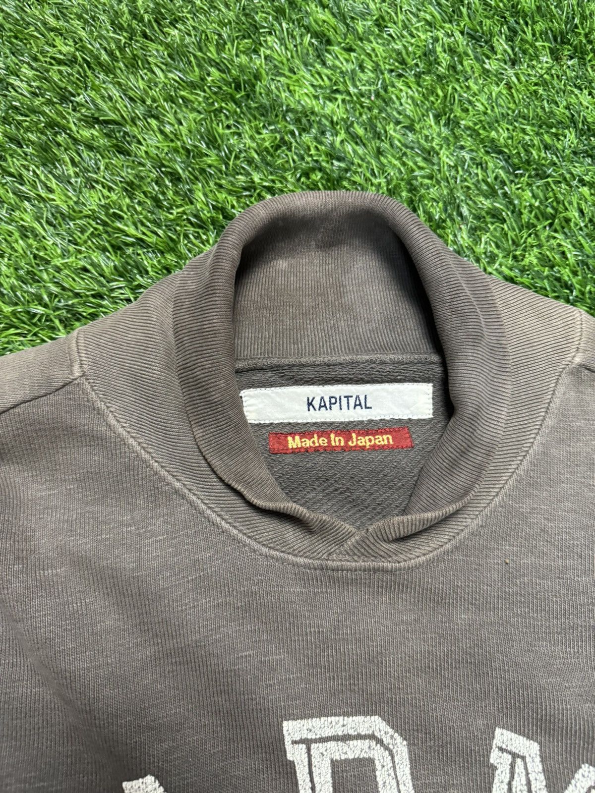 Japanese Brand vintage KAPITAL - distress longsleeve tshirt Size US S / EU 44-46 / 1 - 7 Thumbnail