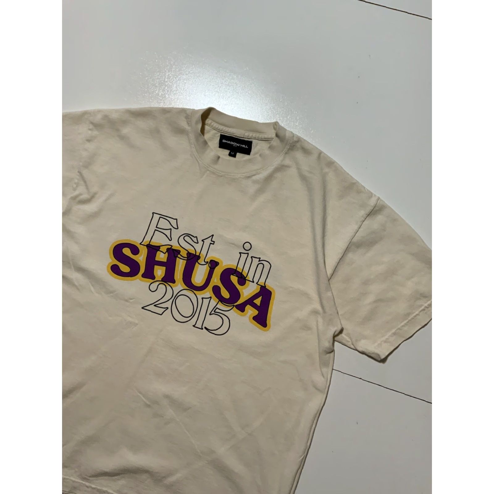 Shadow Hill Shadow Hill USA Established In 2015 Graphic S/S Crewneck T-Shirt Sz. M Men Shirt Multicolor USA 2015 Crew Neck Shadow Hill Mens M Size US M / EU 48-50 / 2 - 3 Thumbnail