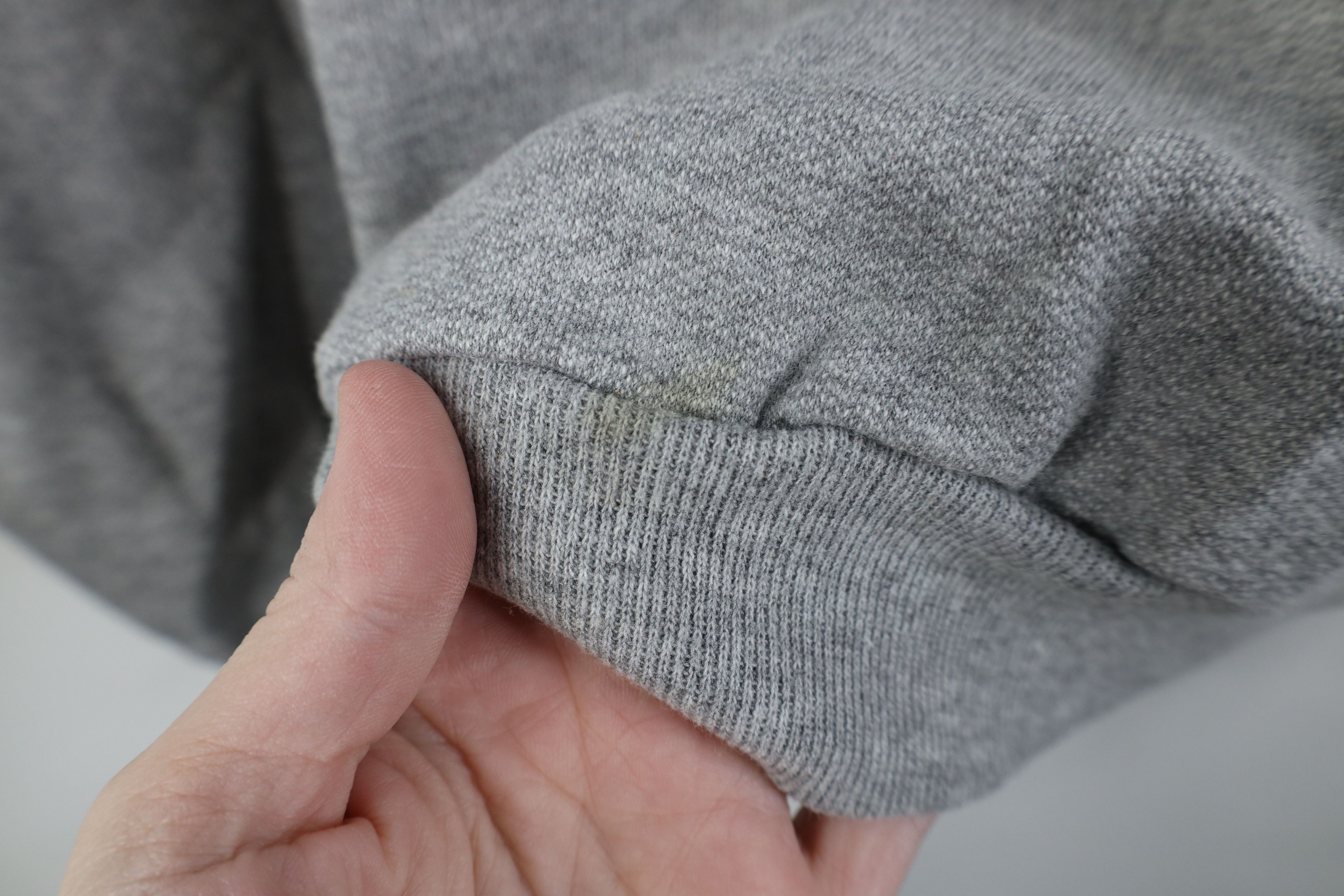 Vintage Vintage 90s Y2K Streetwear Blank Crewneck Sweatshirt Gray Size US M / EU 48-50 / 2 - 4 Thumbnail