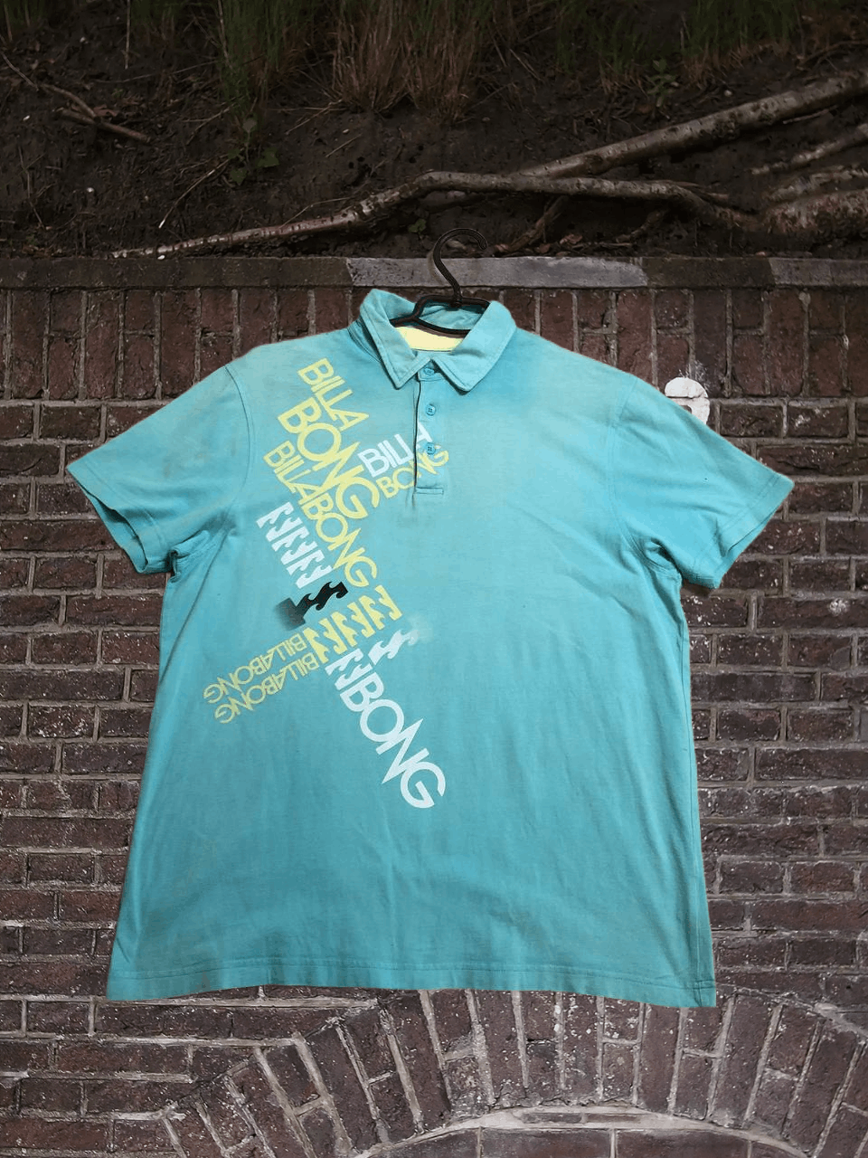 Billabong Billabong Logo Polo Tee Shirt Size US M / EU 48-50 / 2 - 1 Thumbnail
