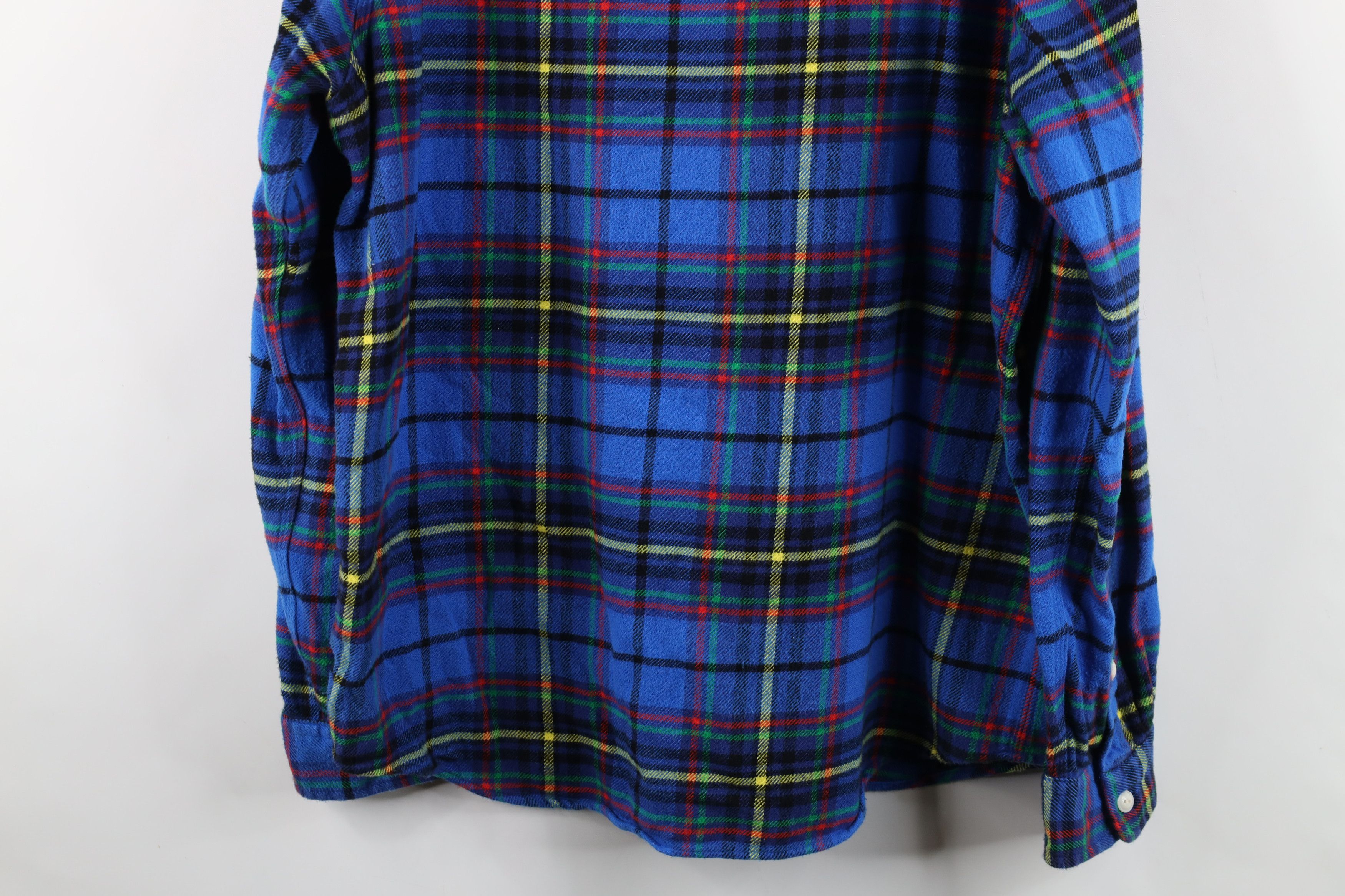 Ralph Lauren Vintage Ralph Lauren Plaid Flannel Collared Button Shirt Size US L / EU 52-54 / 3 - 13 Thumbnail