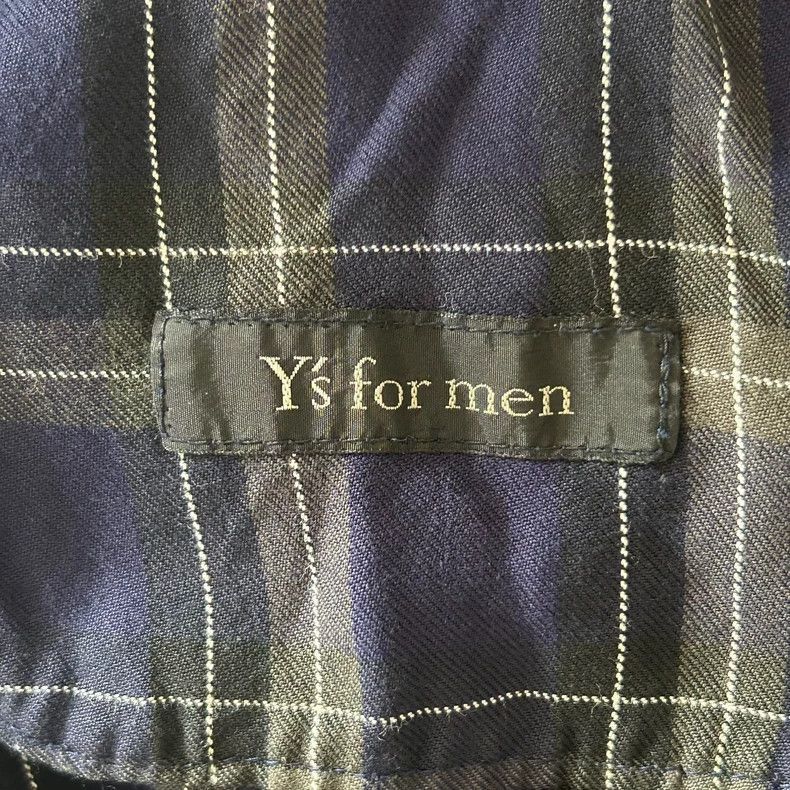 Yohji Yamamoto Yohji Yamamoto Yohji Yamamoto 90s Blue Green Plaid Jacket Size US M / EU 48-50 / 2 - 7 Thumbnail