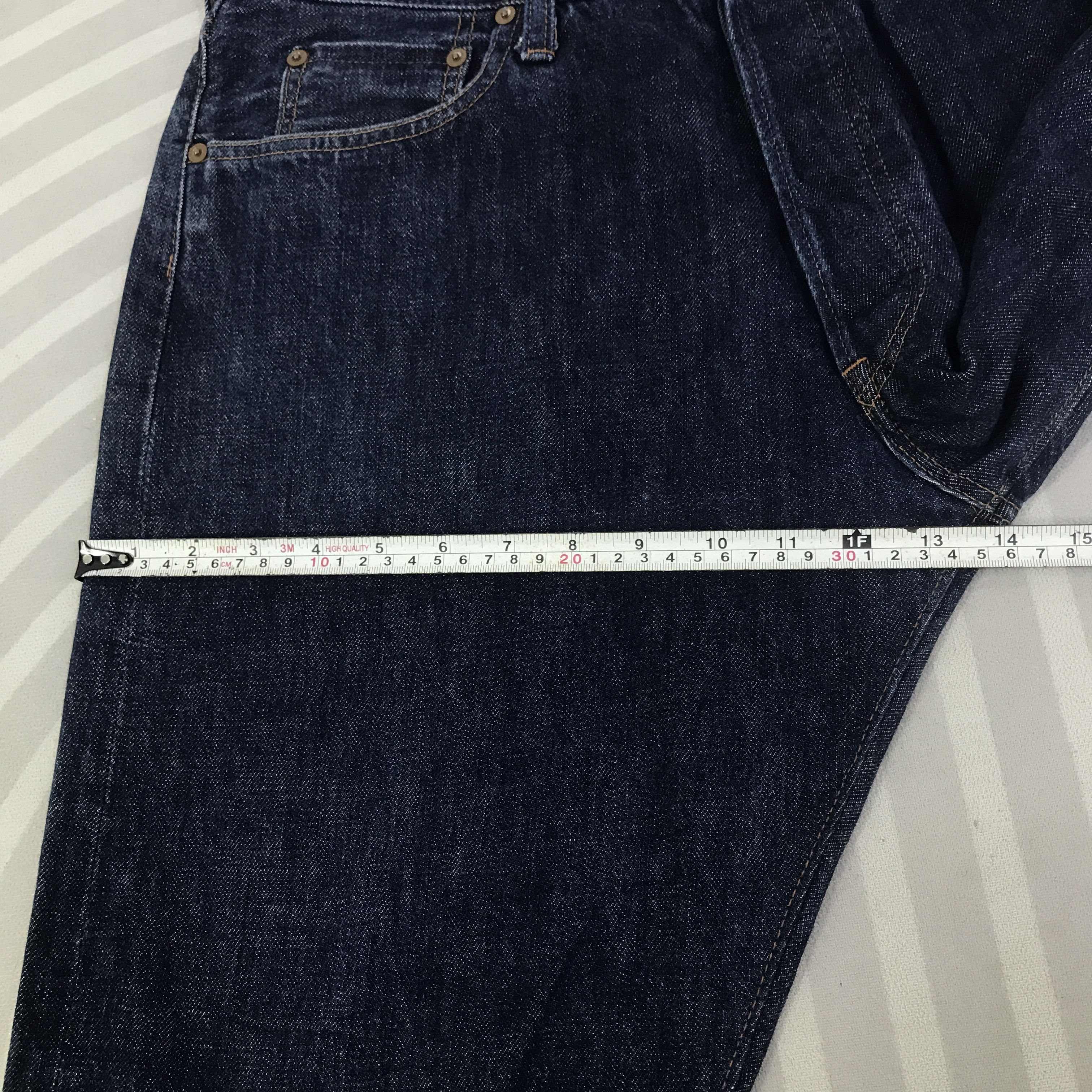 Studio D'Artisan Vintage Studio D Artisan Blue Denim Jeans PantsK130B4 Size US 33 - 9 Thumbnail