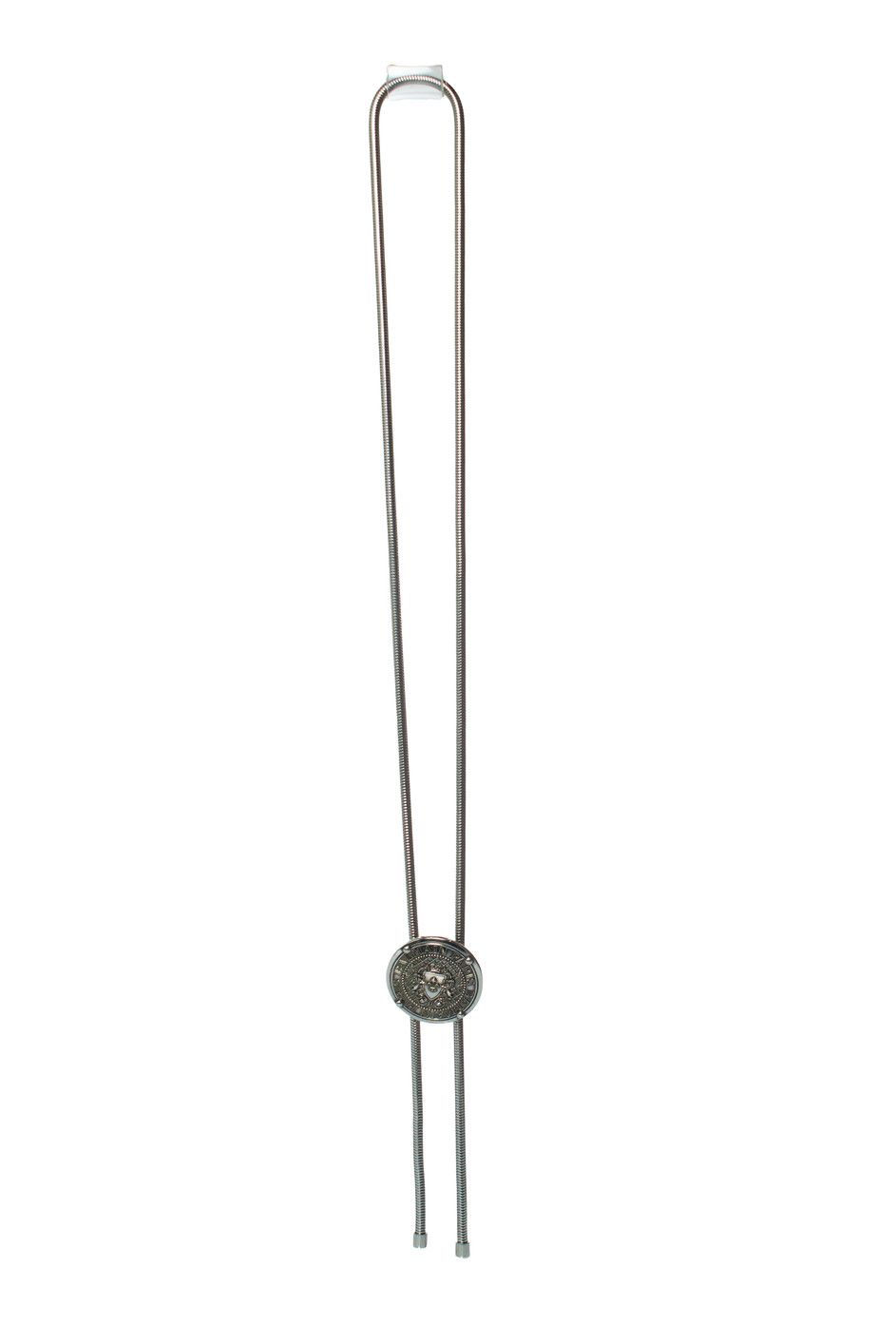 Balmain Balmain, silver necklace with balmain emblem Size ONE SIZE - 1 Thumbnail