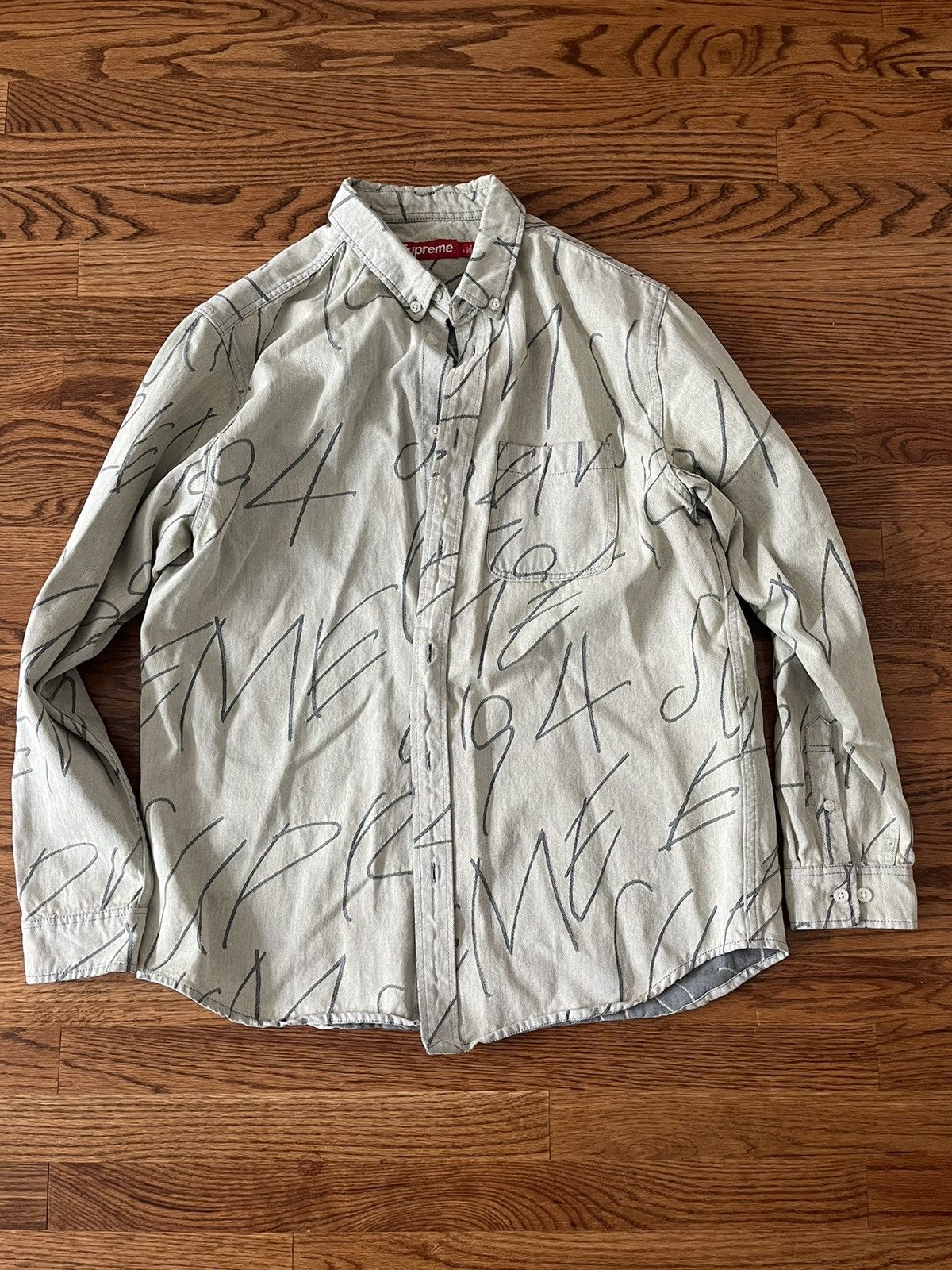 トップス Supreme Contrast Stitch Button Up Supreme Contrast Stitch Button Up Black メンズ - FW22 - JP