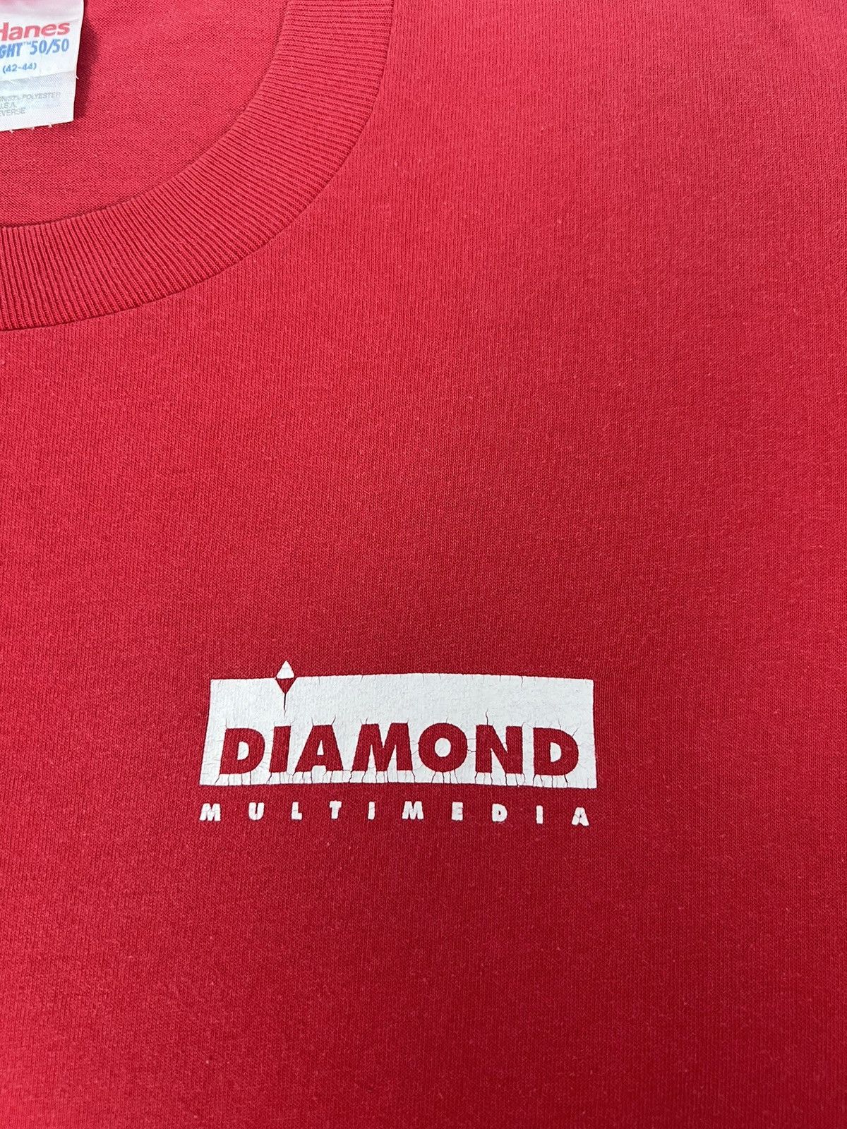 Vintage 90s Vintage Diamond Multimedia Promo Tee Size US L / EU 52-54 / 3 - 5 Thumbnail