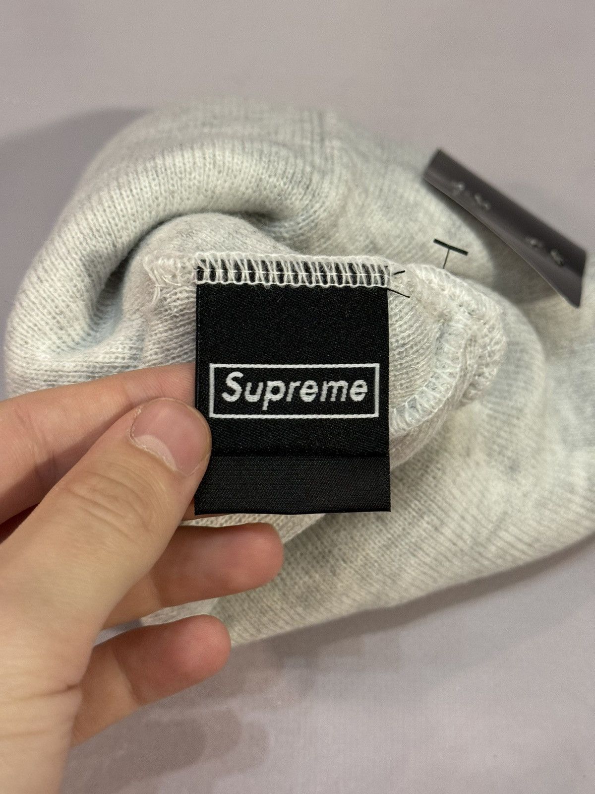 Supreme Fw24 Supreme S Logo Beanie(Grey/OS) Size ONE SIZE - 9 Thumbnail