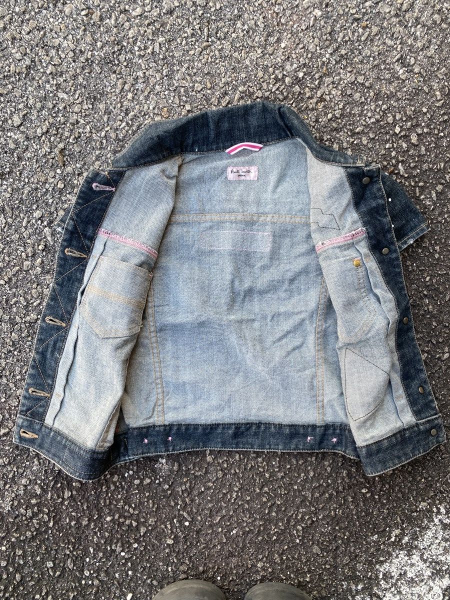 Paul Smith Paul Smith Pink Denim Jacket Size M / US 6-8 / IT 42-44 - 11 Thumbnail