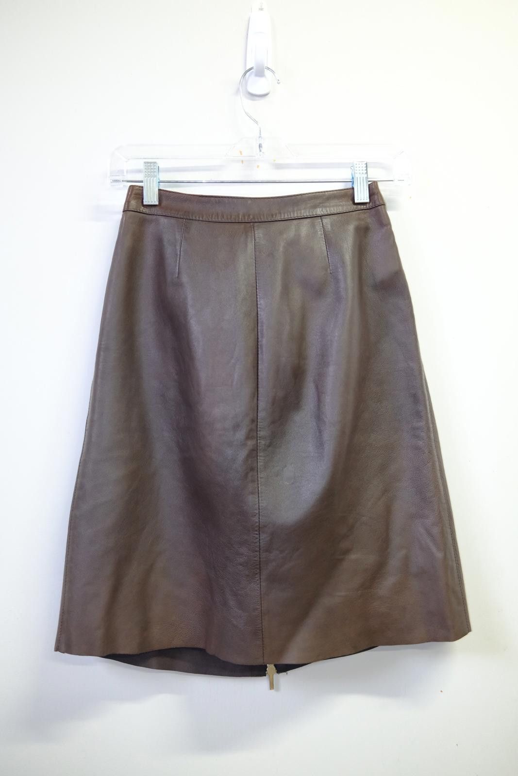 Other 00's Prandina Leather Skirt Size 28" / US 6 / IT 42 - 2 Thumbnail