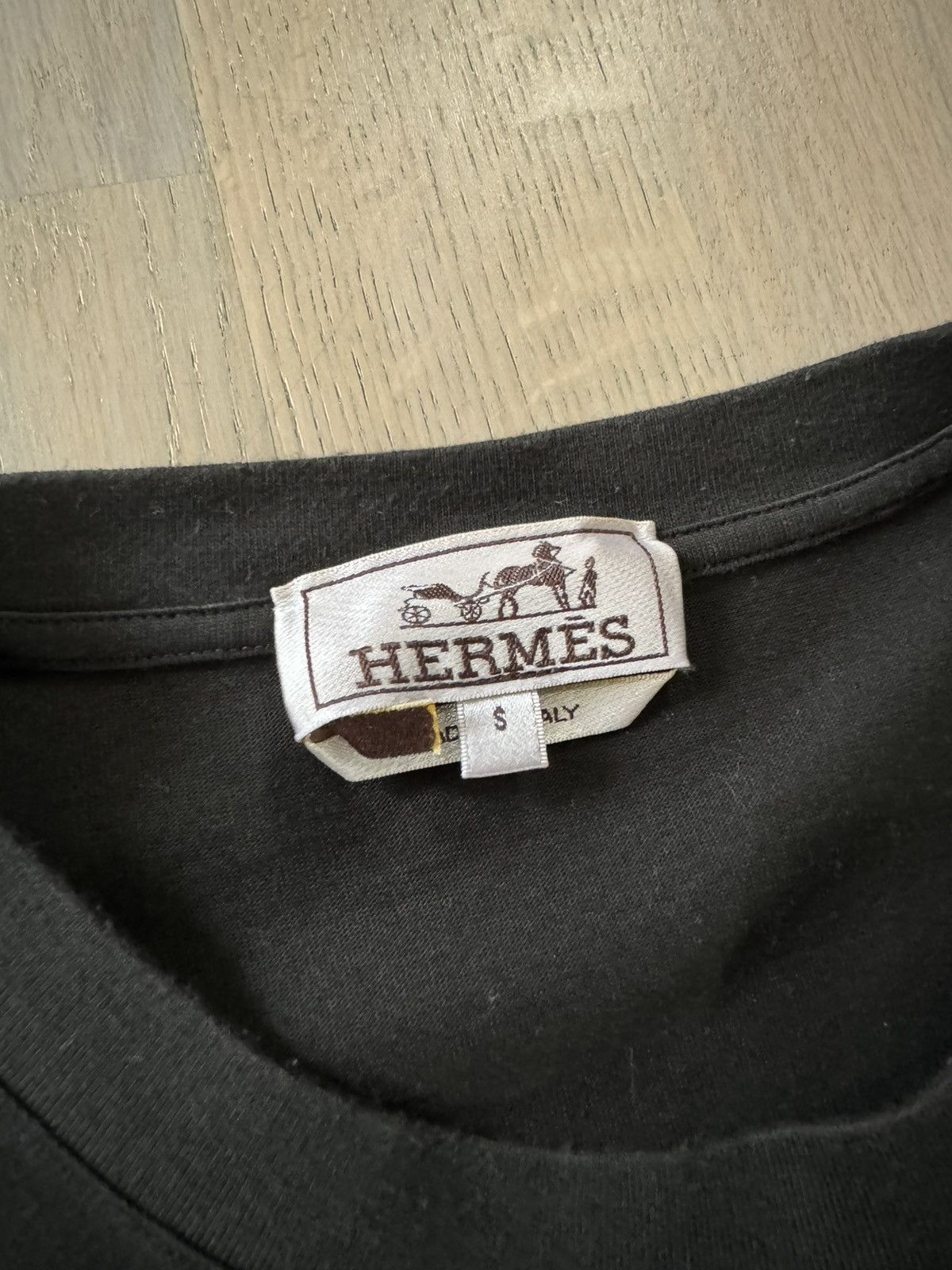 Hermes HERMES tshirt STUDY PHOTOS FOR REAL TAPE MEASUREMENTS & FIT Size US S / EU 44-46 / 1 - 3 Thumbnail