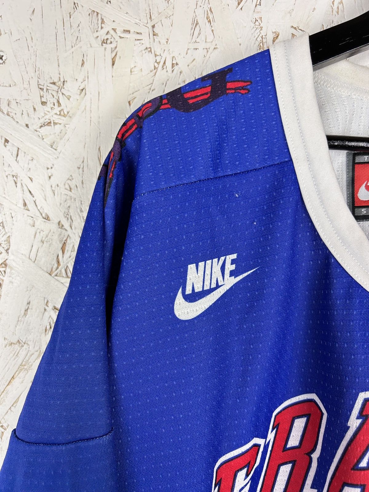NHL 90s Vintage Nike France 1996 Away NHL Hockey Jersey Size US L / EU 52-54 / 3 - 3 Thumbnail