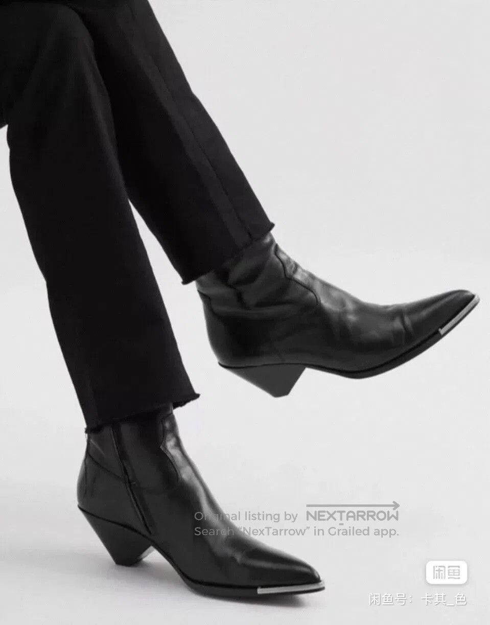 Celine CELINE Metal Toe Zipper Boots| Size US 9.5 / IT 39.5 - 3 Thumbnail