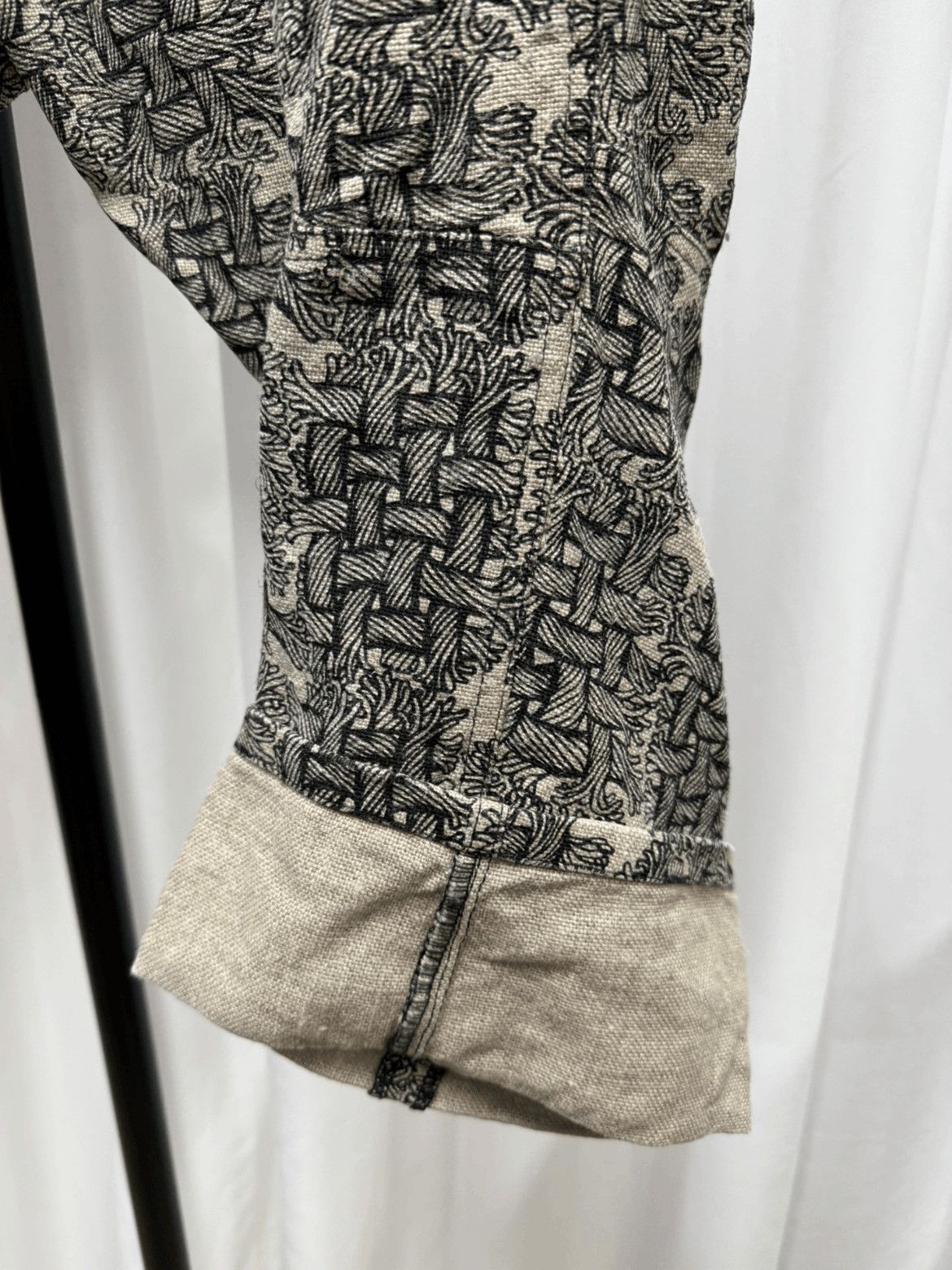 Christopher Nemeth Sz S Nemeth Pattern Cropped Denim-2505 Size US 30 / EU 46 - 7 Thumbnail