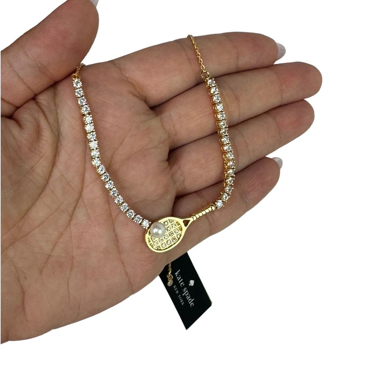 Kate Spade Kate Spade Queen Of The Court Tennis Necklace Size ONE SIZE - 3 Thumbnail
