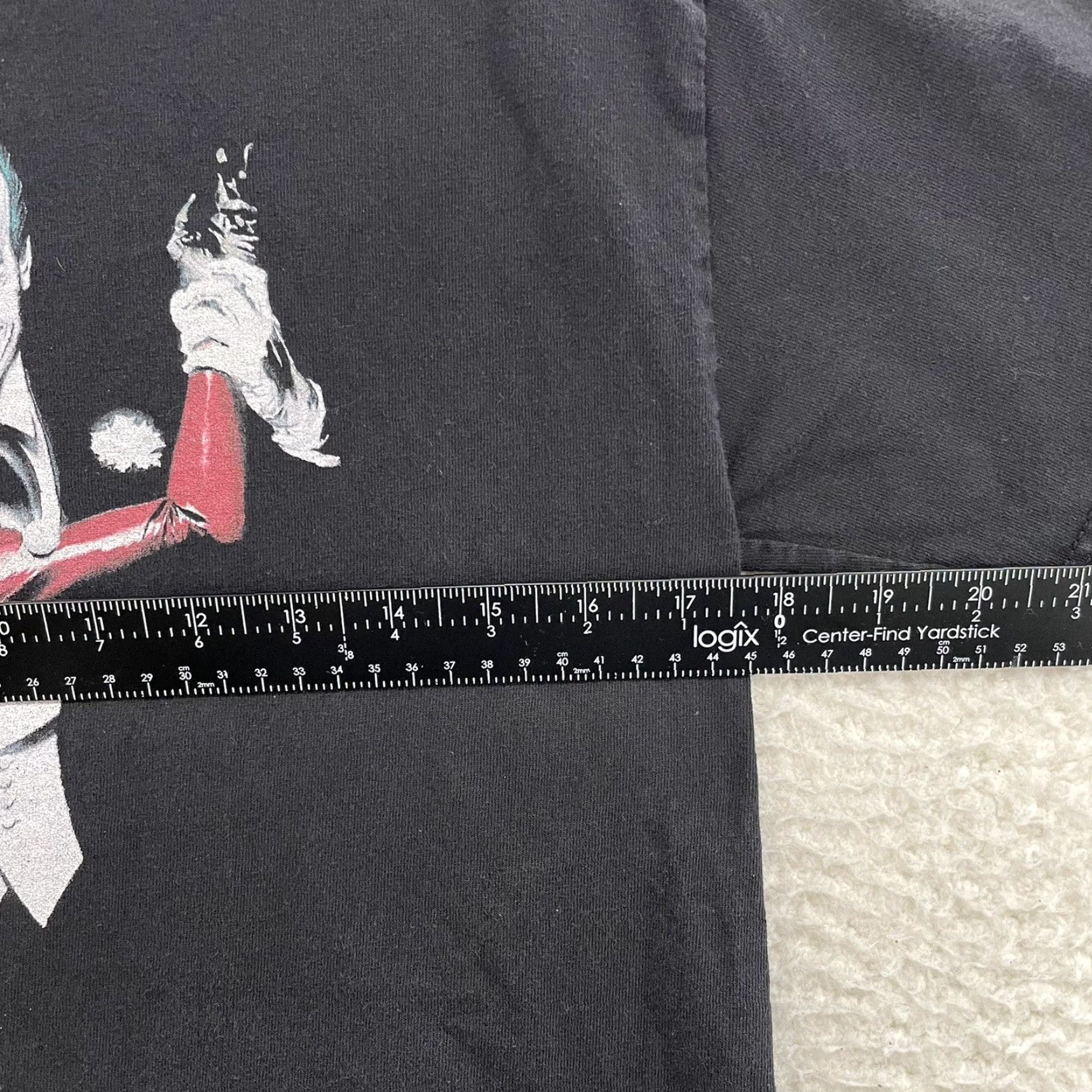 Vintage Batman Joker Harley Quinn T-Shirt Women S Black Graphic Comic Book Villains Crew Neck Short Sleeve Pullover Casual Shirt 100% Cotton Size S / US 4 / IT 40 - 5 Thumbnail