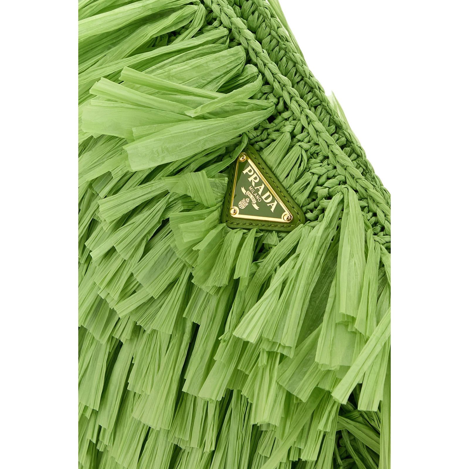 Prada PRADA Green Crochet Clutch Bag New/Authentic Size ONE SIZE - 4 Thumbnail