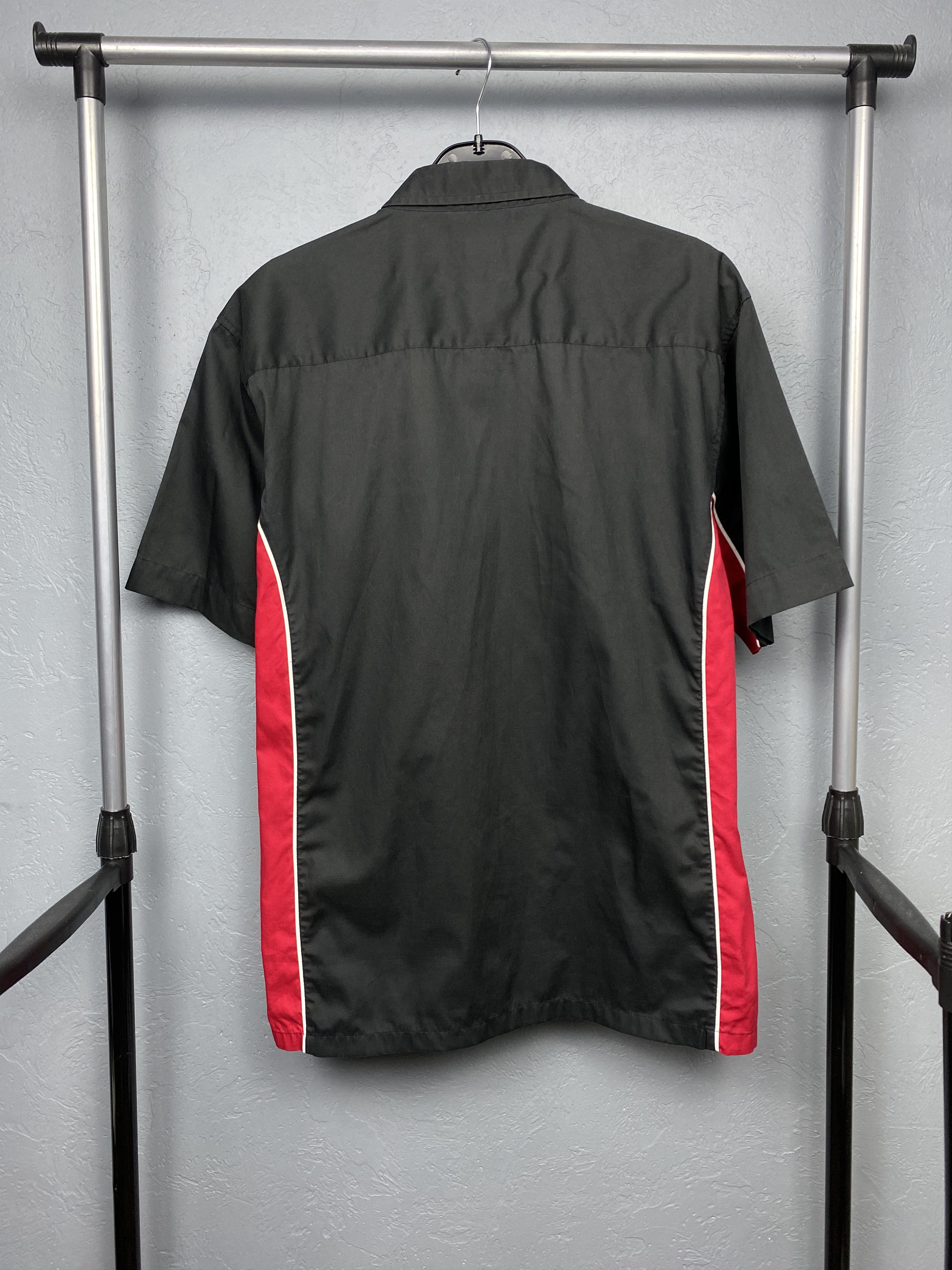 Japanese Brand Kawasaki Racing Team Vintage Mens Short Sleeve Shirt Size US L / EU 52-54 / 3 - 7 Thumbnail