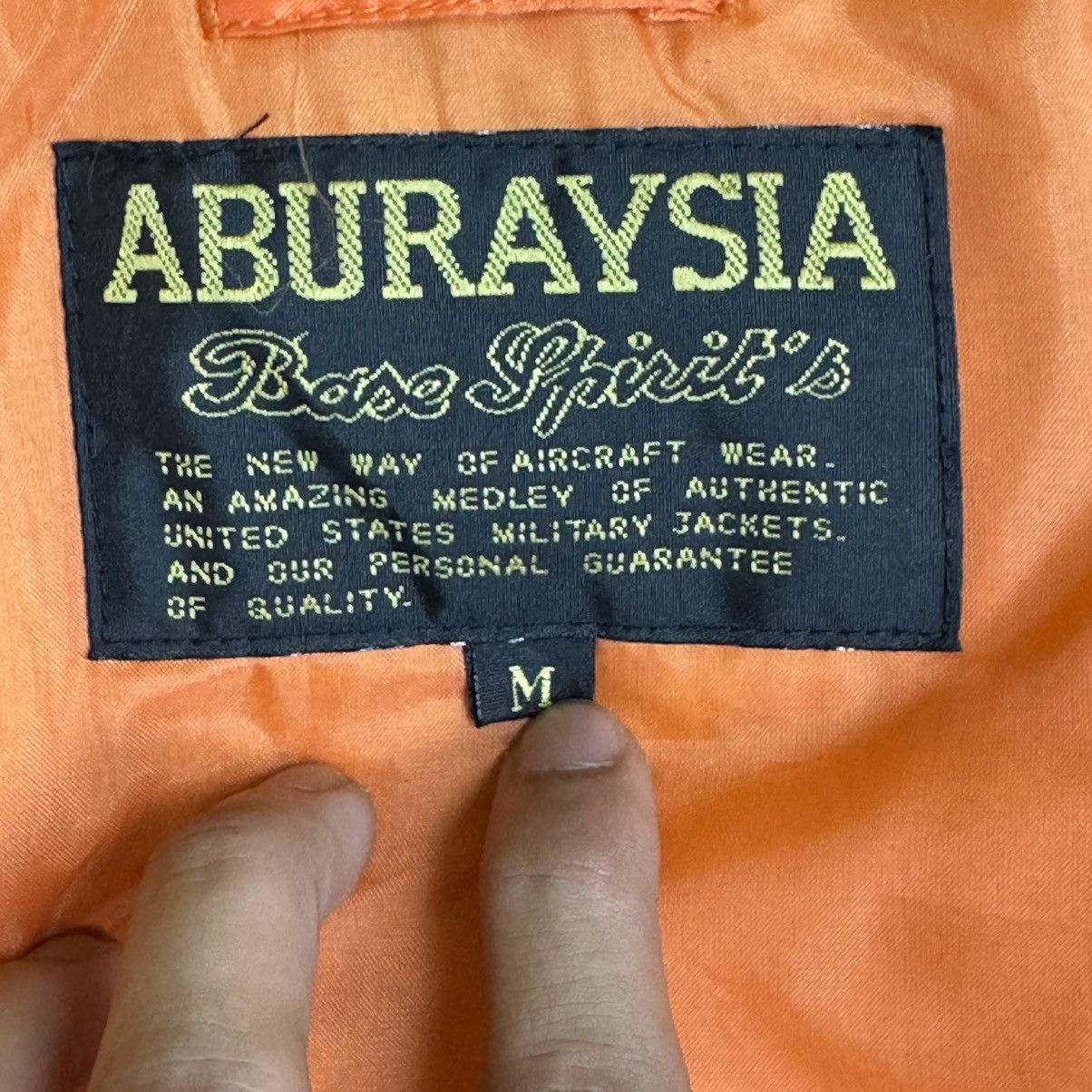 Alpha Industries Aburaysia Bomber Jacket Size US M / EU 48-50 / 2 - 17 Thumbnail