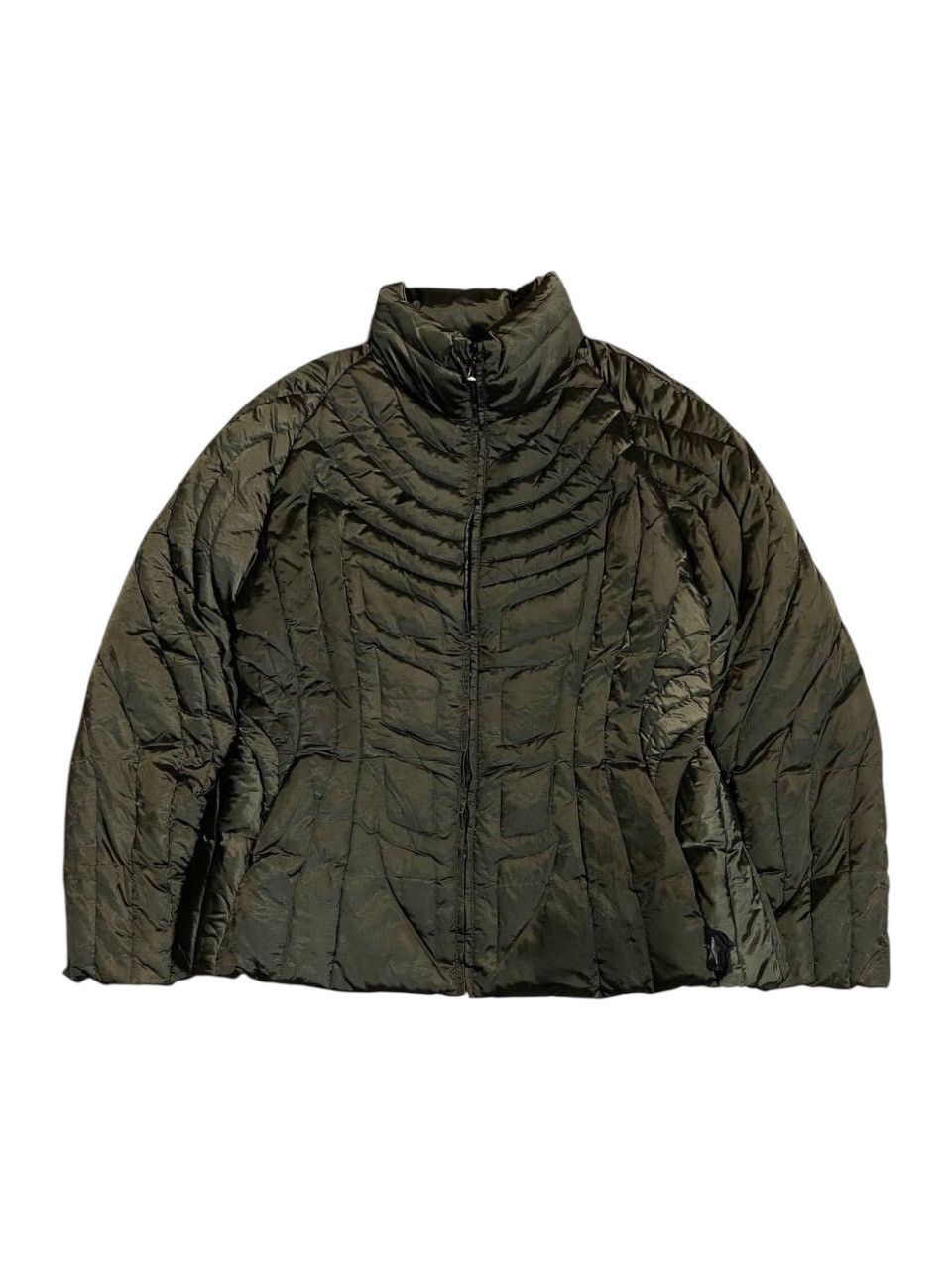 Mugler Thierry Mugler Vntg Panel Seams Shaped Quilting Down Jacket Size M / US 6-8 / IT 42-44 - 1 Thumbnail