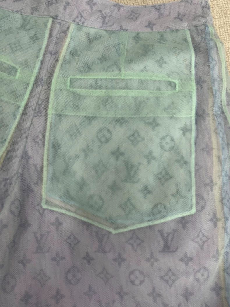 Louis Vuitton Louis Vuitton Logo Satin Shorts Size US 38 / EU 54 - 3 Thumbnail