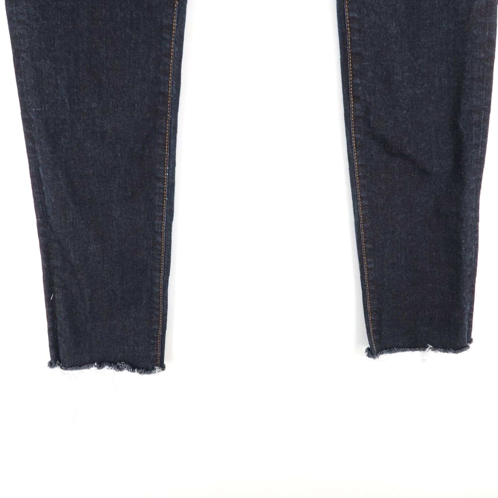 6397 VINTAGE 6397 NP140 Skinny Jeans Womens 30 Blue Stretch Zip Fly Fray Hems Made In Italy Size 30" / US 8 / IT 44 - 4 Thumbnail