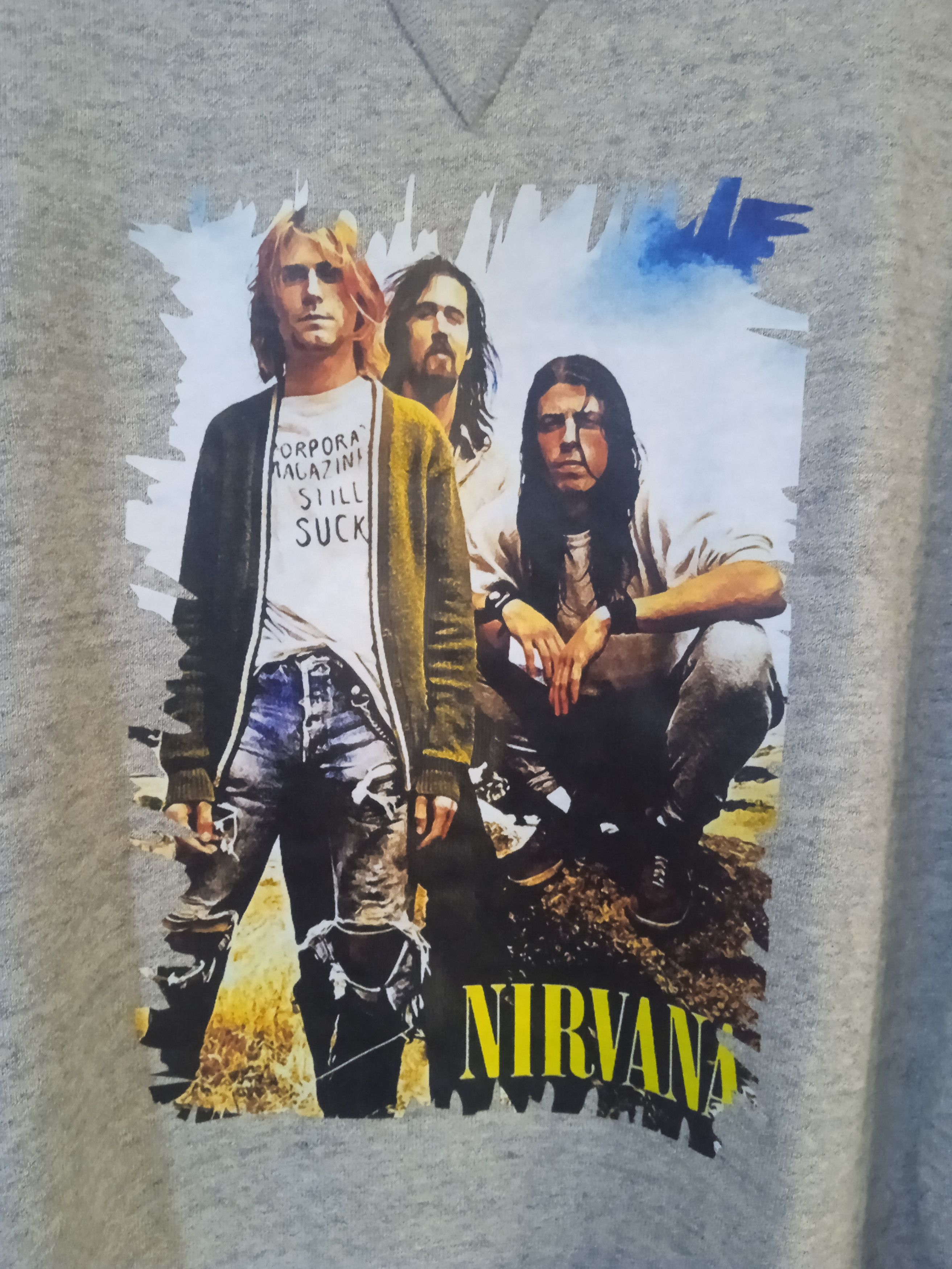 Uniqlo Uniqlo X Nirvana Sweatshirt Size US XL / EU 56 / 4 - 2 Thumbnail