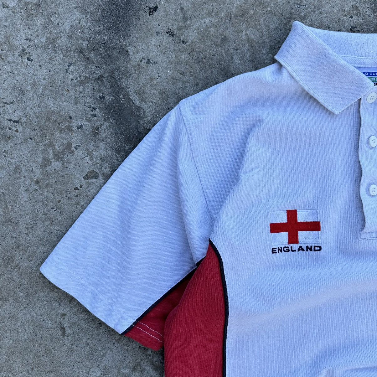 Vintage Vintage England Rugby League Polo Worl Cup 2003 Australia Size US M / EU 48-50 / 2 - 4 Thumbnail
