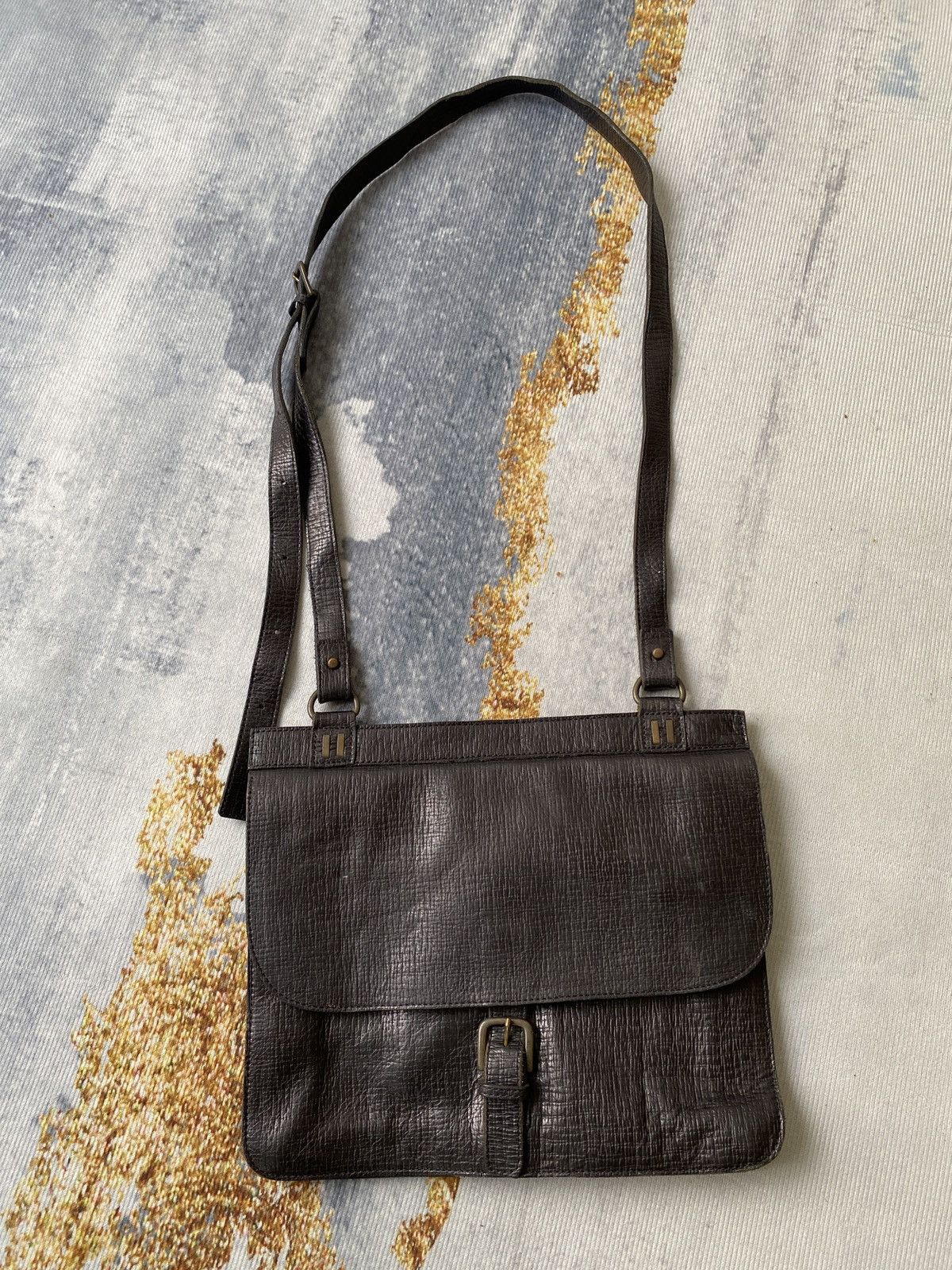 Jean Paul Gaultier Japanese Brand Jean Paul Gaultier Leather Sling Bag Size ONE SIZE - 2 Thumbnail