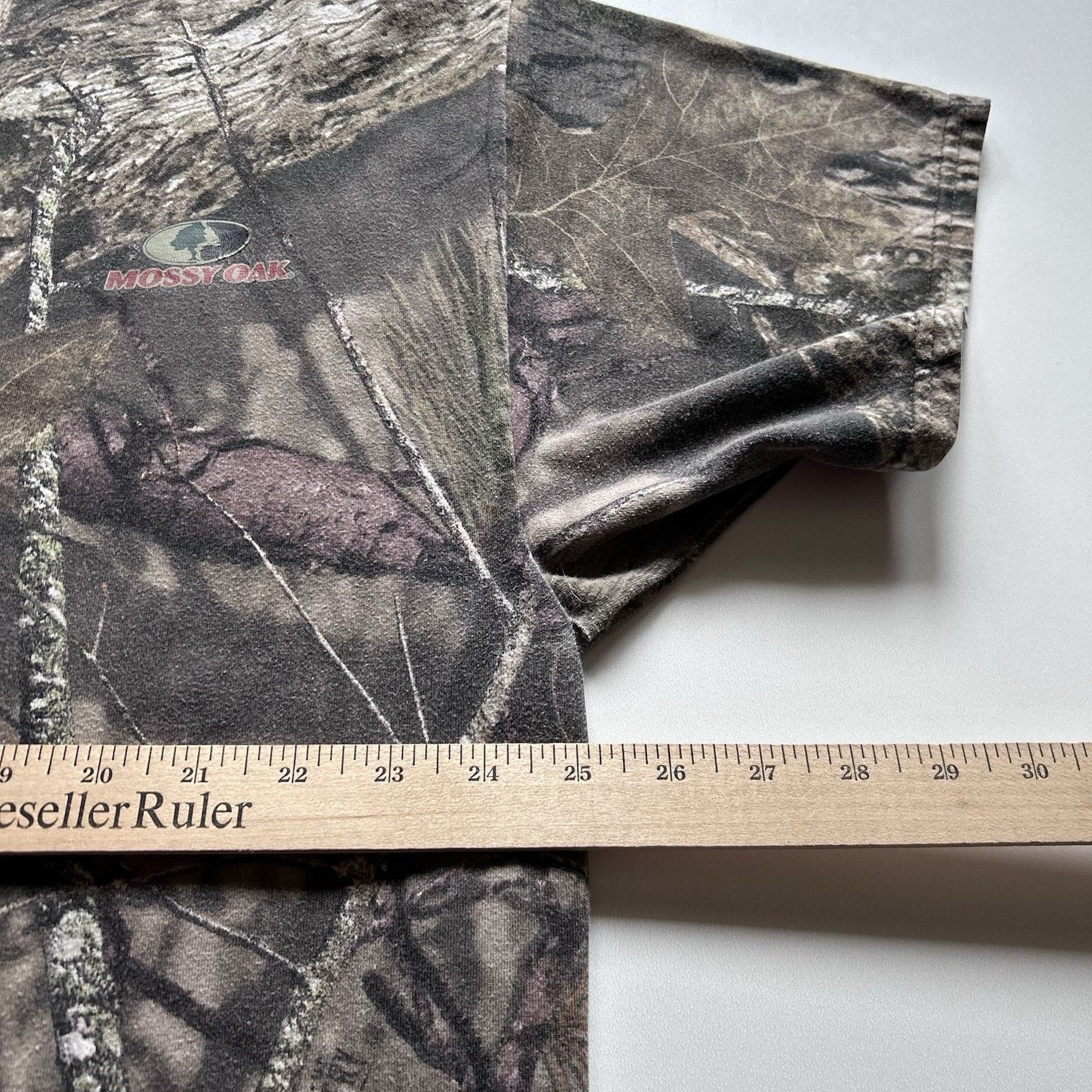 Realtree Vintage Y2K Mossy Oak Real Tree Camouflage T Shirt XL Rare Size US XL / EU 56 / 4 - 4 Thumbnail