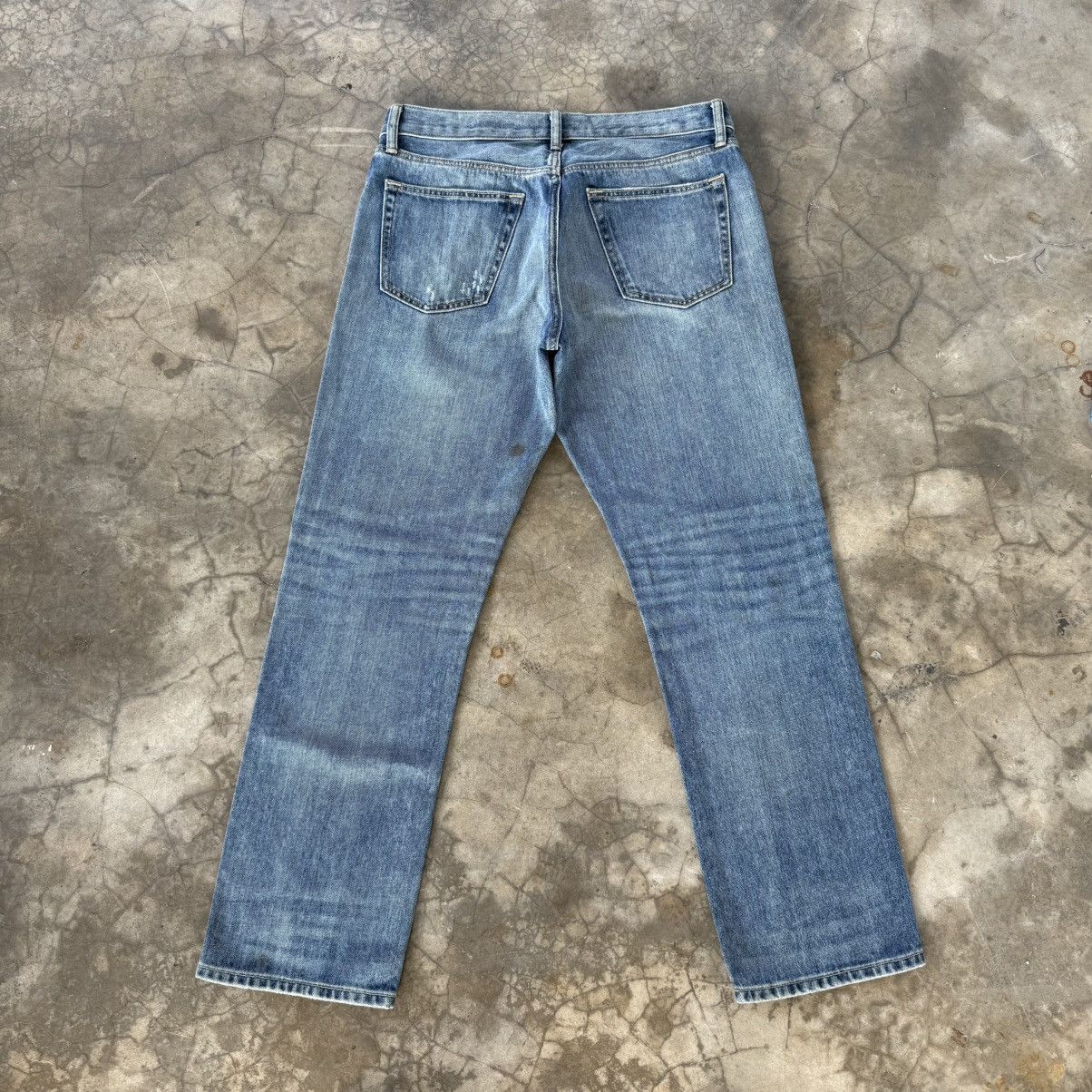 Japanese Brand W34x30 Vintage Japanese Streetwear Faded Denim Jean Size US 34 / EU 50 - 8 Thumbnail