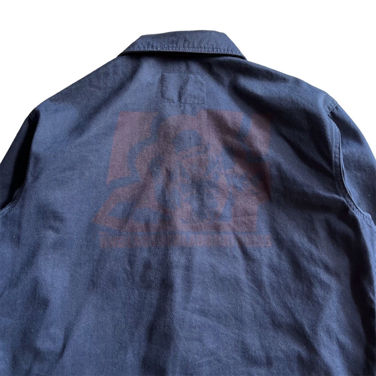 Japanese Brand × Jun Takahashi × Undercover SS02 Haze Undercover Laboratories Navy Work Jacket Size US L / EU 52-54 / 3 - 12 Thumbnail