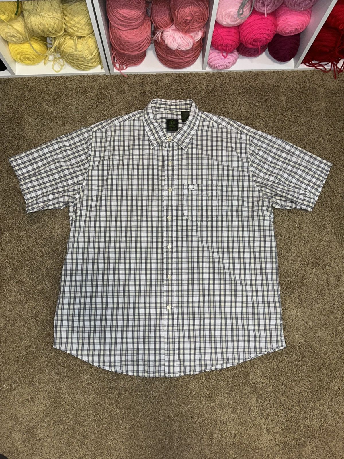 Vintage Timberland green Size US XL / EU 56 / 4 - 1 Thumbnail