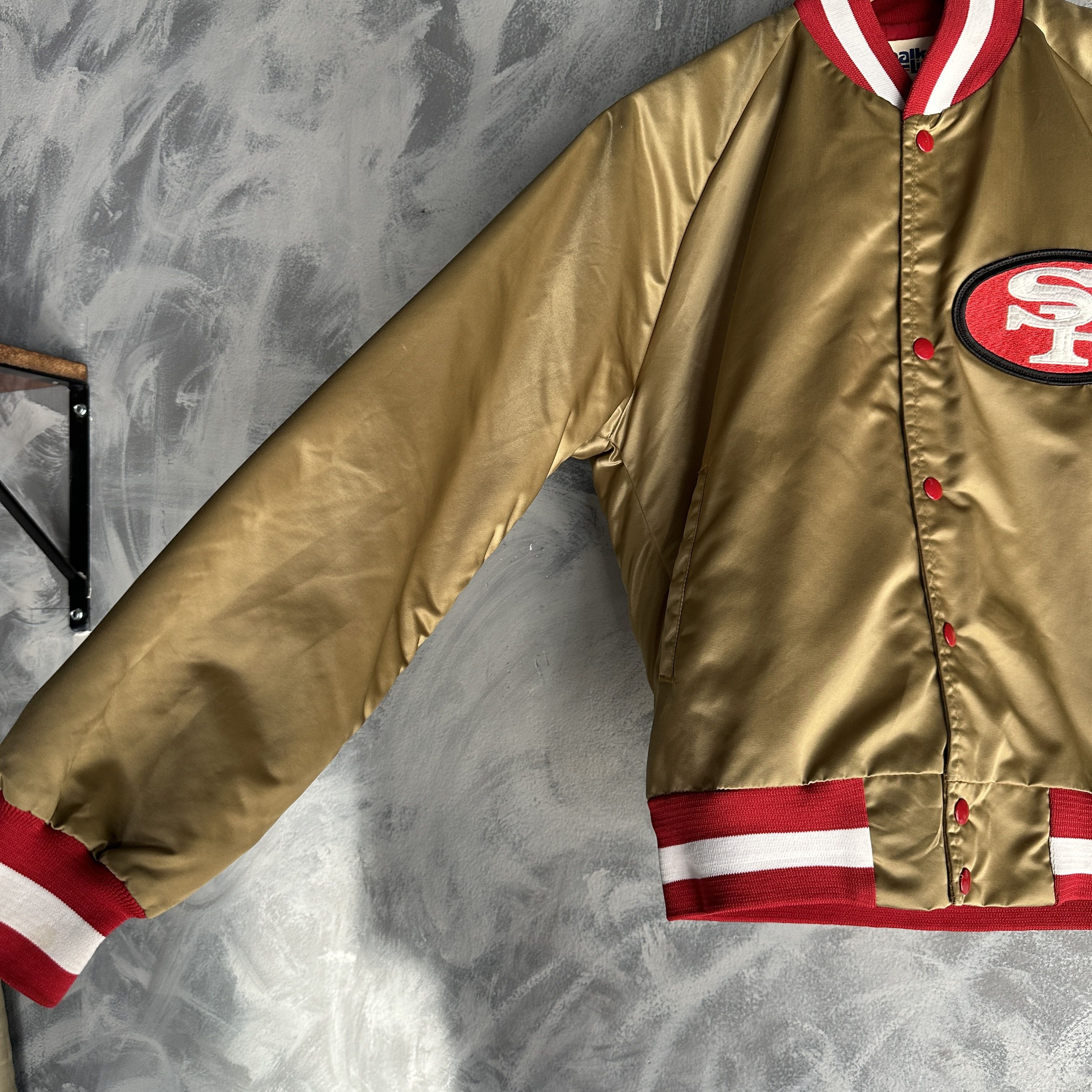 Chalk Line Vtg Chalk Line San Francisco Satin Bomber Jacket Spellout Size US M / EU 48-50 / 2 - 5 Thumbnail