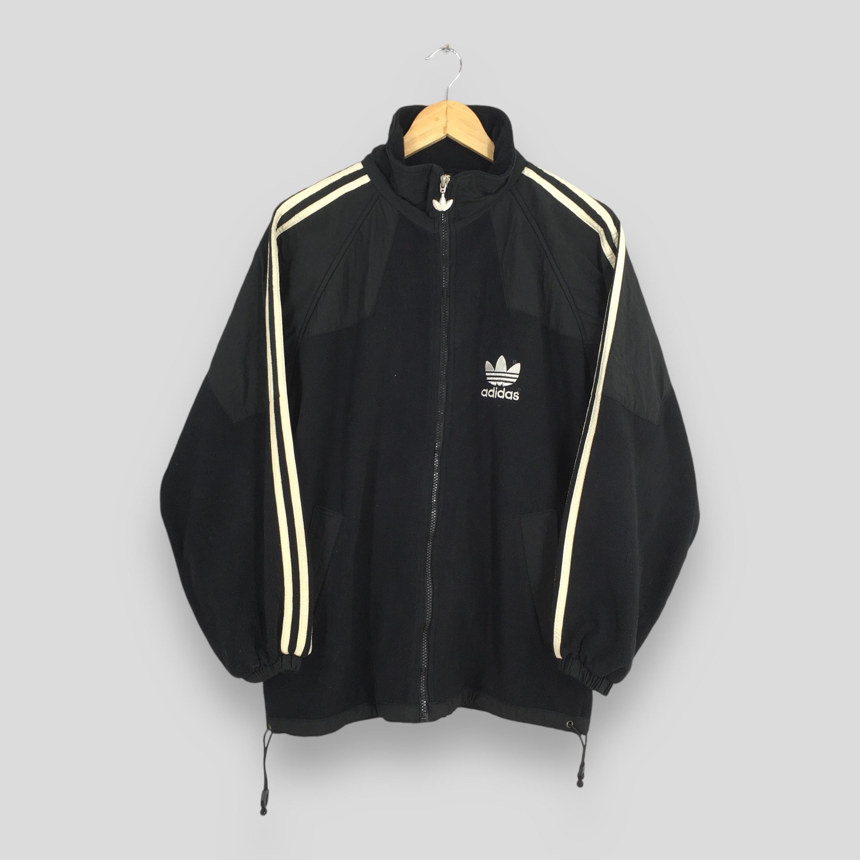 トップス 90's adidas Big Trefoil Pullover Fleece adidas Adicolor Classics Trefoil Hoodie - Black | Free
