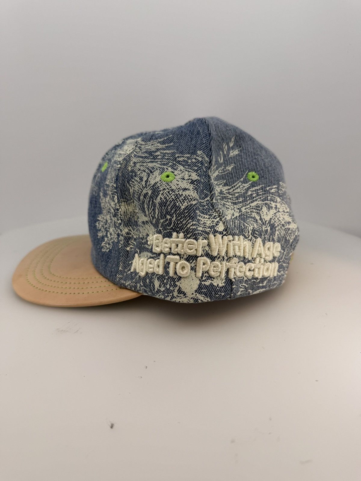 Better With Age Better With Age Teresa Deconstructed Denim Hat Size ONE SIZE - 2 Thumbnail