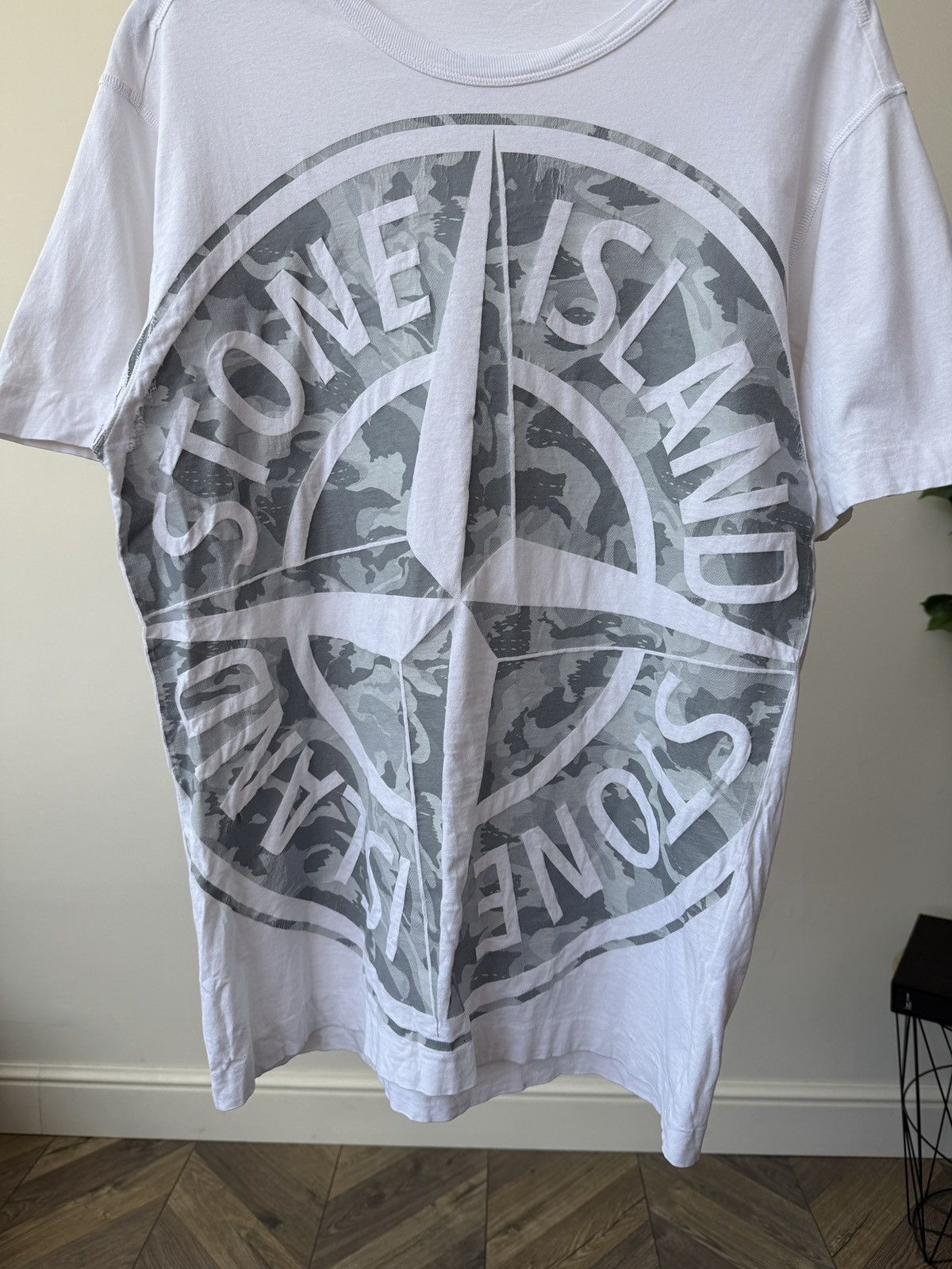 Stone Island Vintage STONE ISLAND 20SS BIG LOOM CAMO TEE Size US L / EU 52-54 / 3 - 6 Thumbnail