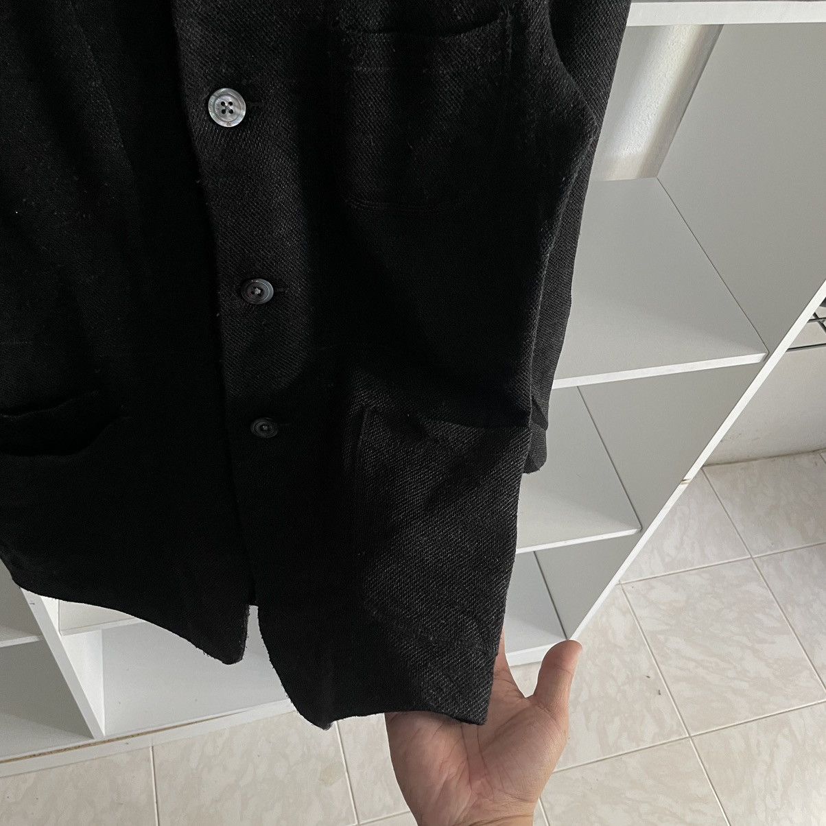 Kapital 🇯🇵 45rpm Black Wool Knit Blazer Jacket Kapital style Size US S / EU 44-46 / 1 - 10 Thumbnail