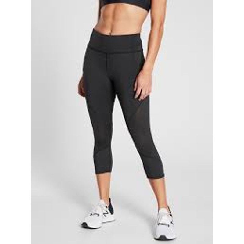 Athleta Athleta Contender Mesh Crop Size 30" / US 8 / IT 44 - 1 Thumbnail