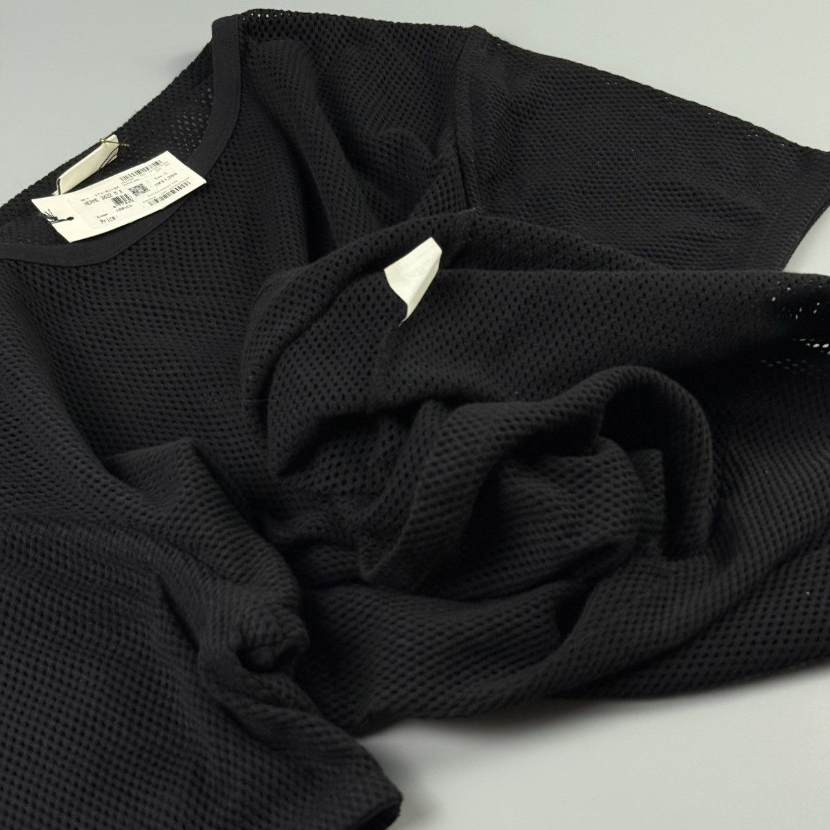 Dries Van Noten Dries Van Noten - Mesh Cotton Crew-Neck T-Shirt Size US L / EU 52-54 / 3 - 9 Thumbnail
