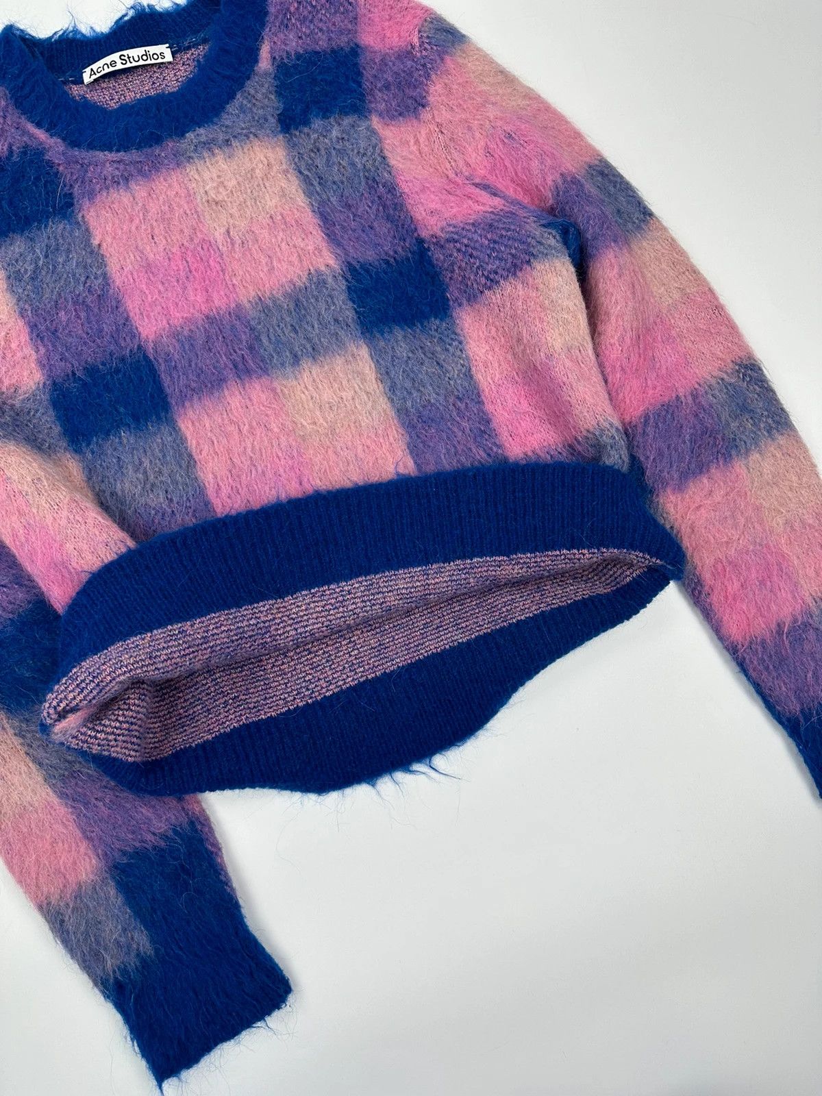 Acne Studios Acne Studio Funky Multicolor Furry Alpaca Wool Knit Sweater Size M / US 6-8 / IT 42-44 - 3 Thumbnail