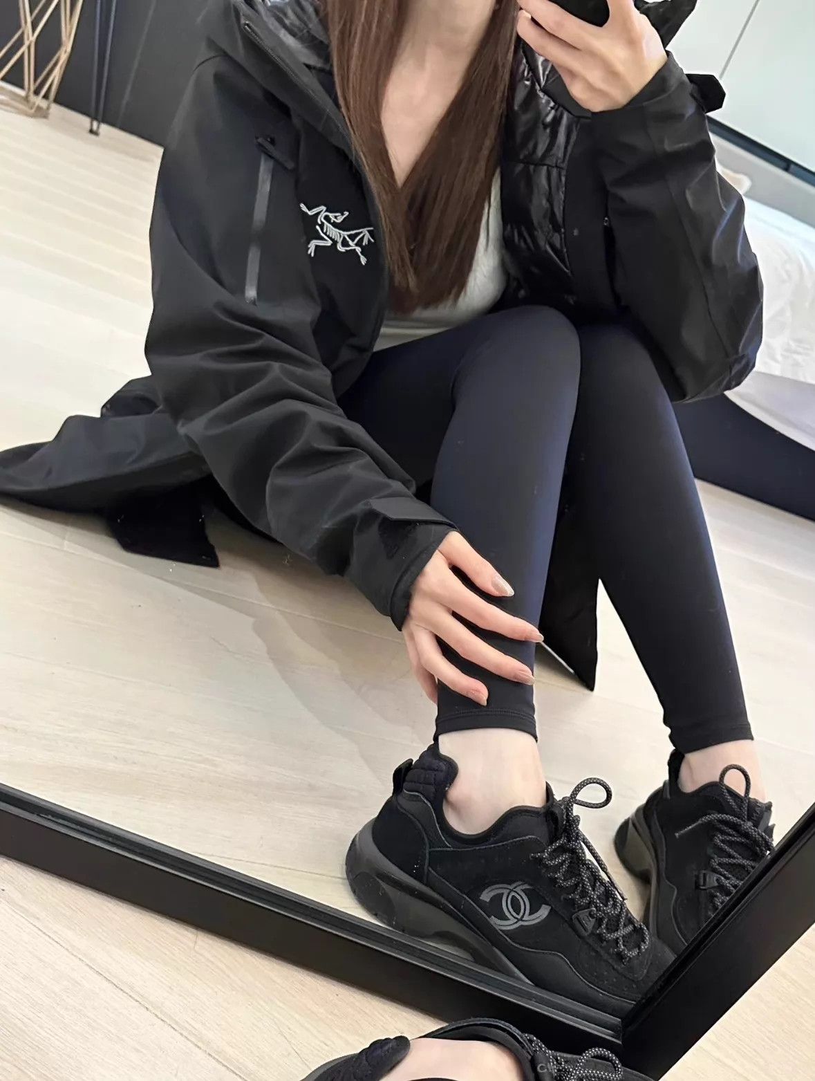 Chanel Chanel 23 Black Warrior Elevated Sneaker 99 New EU37 Size US 6.5 / IT 36.5 - 8 Thumbnail