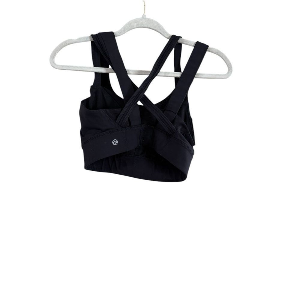 Lululemon Lululemon black athletic bra snaps in the back razor back si Size M / US 6-8 / IT 42-44 - 6 Thumbnail