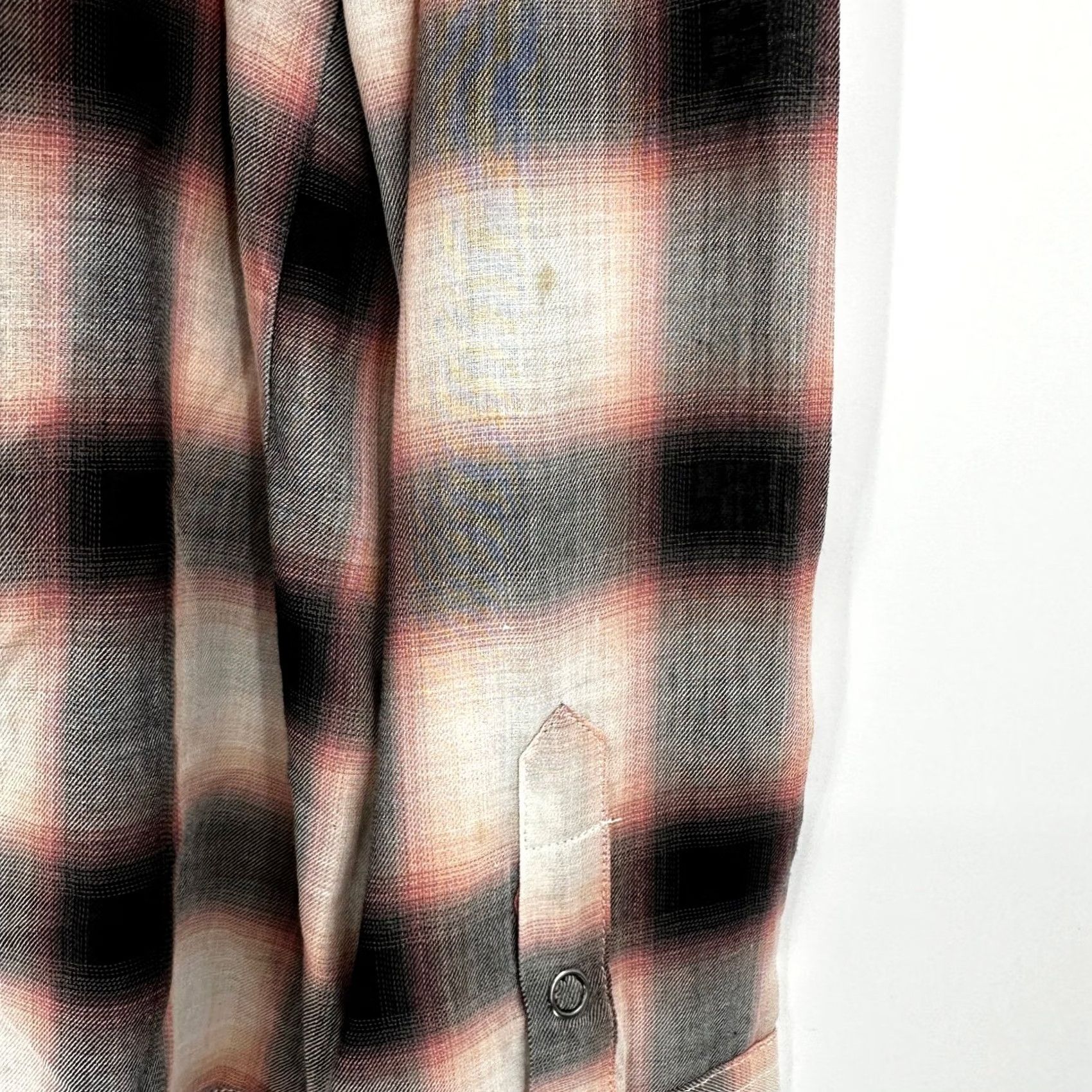 Stetson Stetson Western Snap Front Plaid Shirt Large Cotton Womens Cowgirl Ranch Country Size L / US 10 / IT 46 - 7 Thumbnail