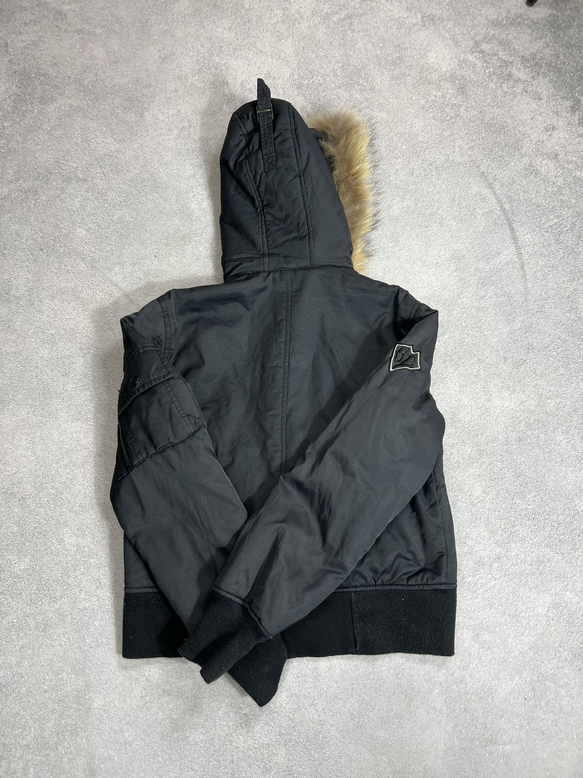 Yohji Yamamoto VTG Fur Hysteric Glamour Rick owens vibe bomber jacket y2k Size US S / EU 44-46 / 1 - 8 Thumbnail